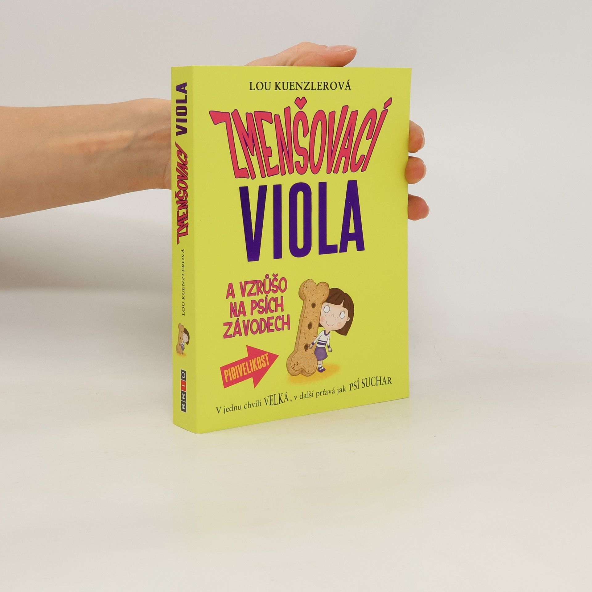 Lou Kuenzler Zmenšovací Viola a vzrůšo na psích závodech