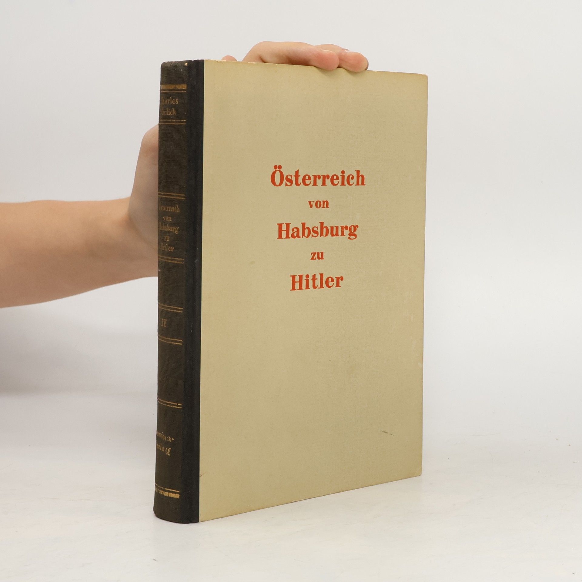 Charles Adams Gulick Österreich von Habsburg zu Hitler 4