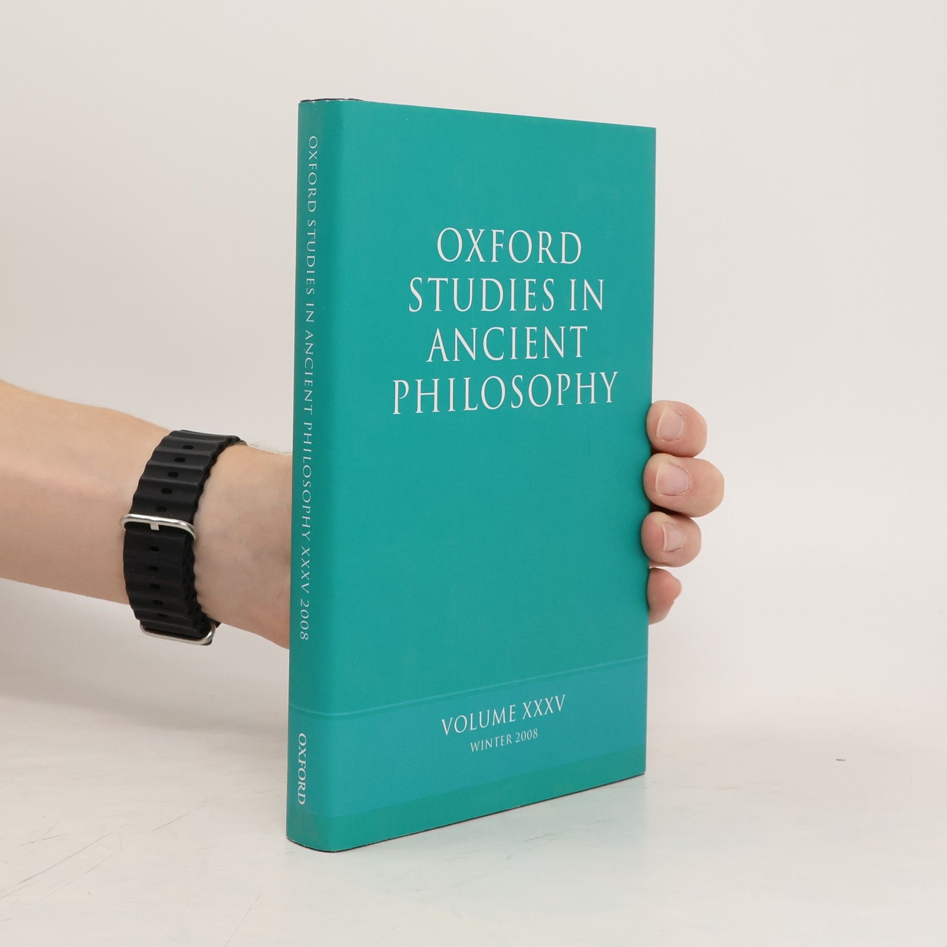 Collective Oxford Studies in Ancient Philosophy. Volume 35, Winter 2008