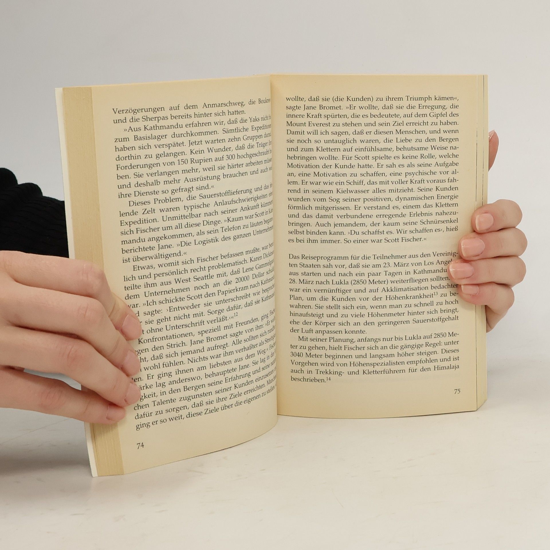 Anatoli Nikolajewitsch Bukrejew Der Gipfel