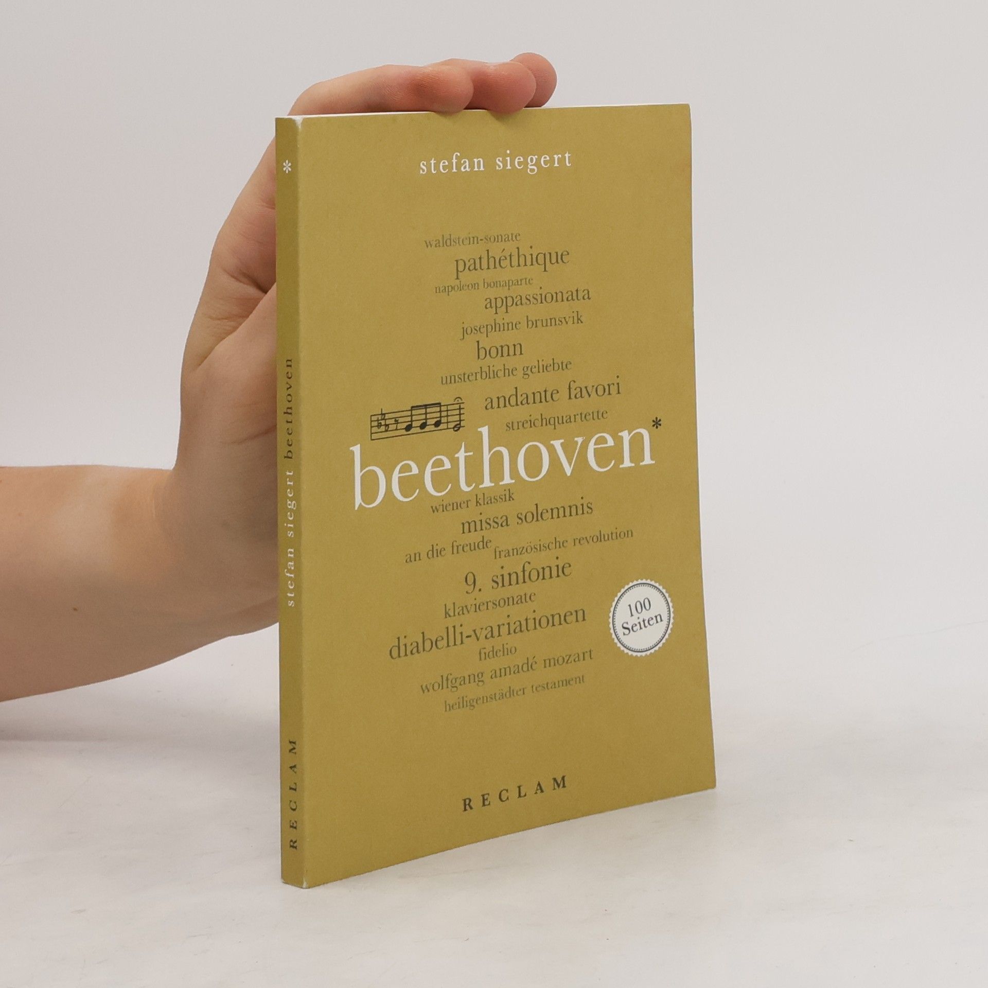 Stefan Siegert Beethoven. 100 Seiten