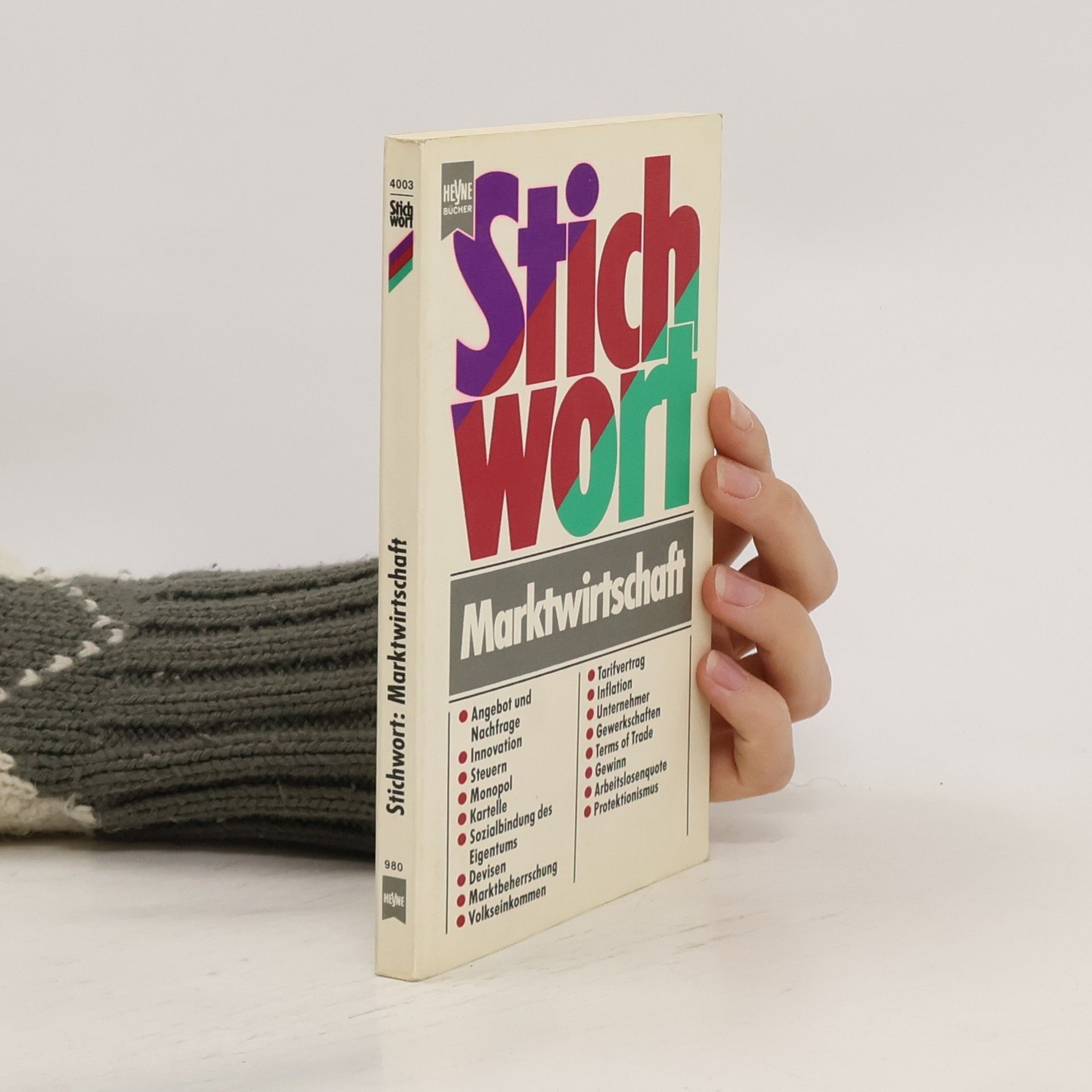 Michaela Wimmer Stichwort Marktwirtschaft