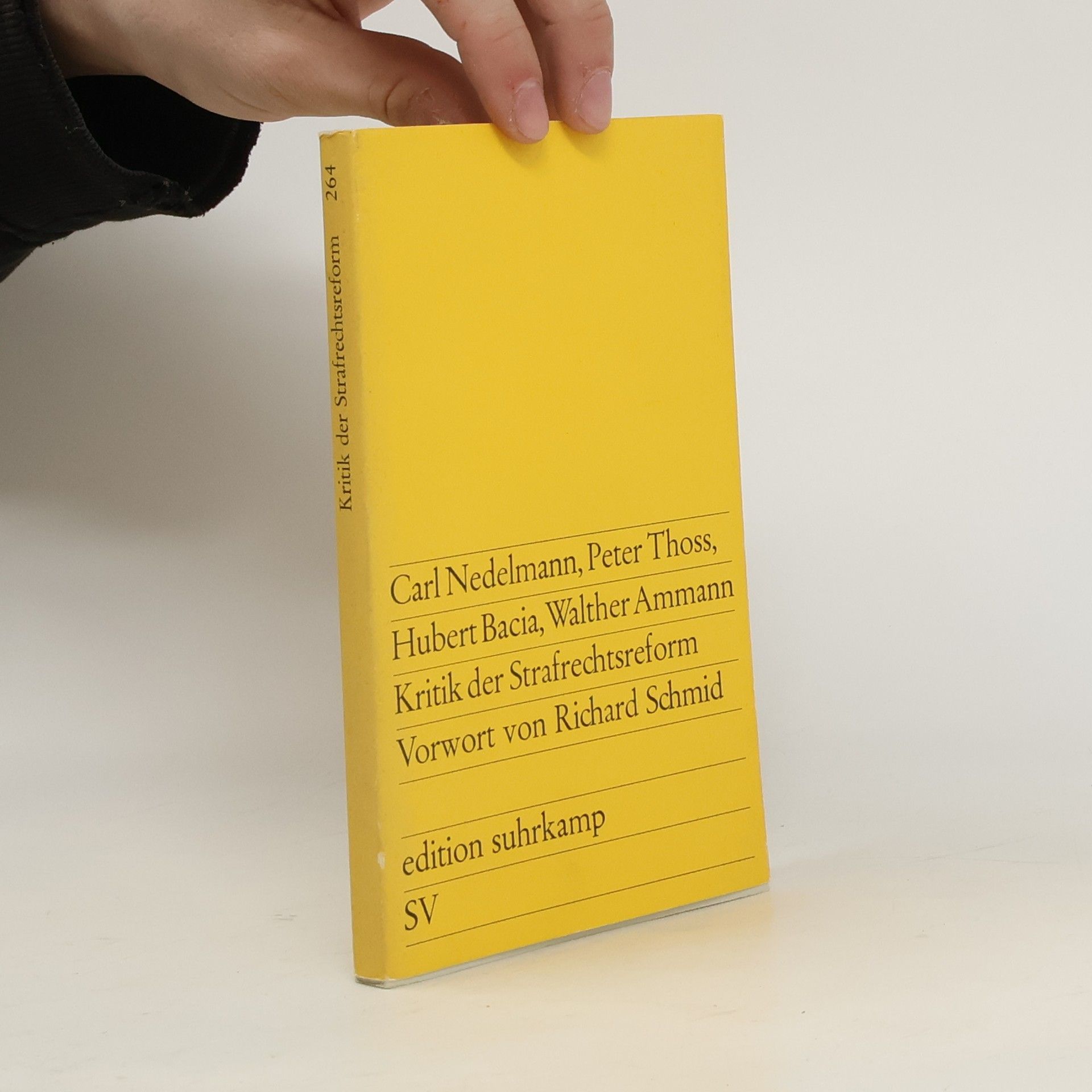 Carl Nedelmann Kritik der Strafrechtsreform