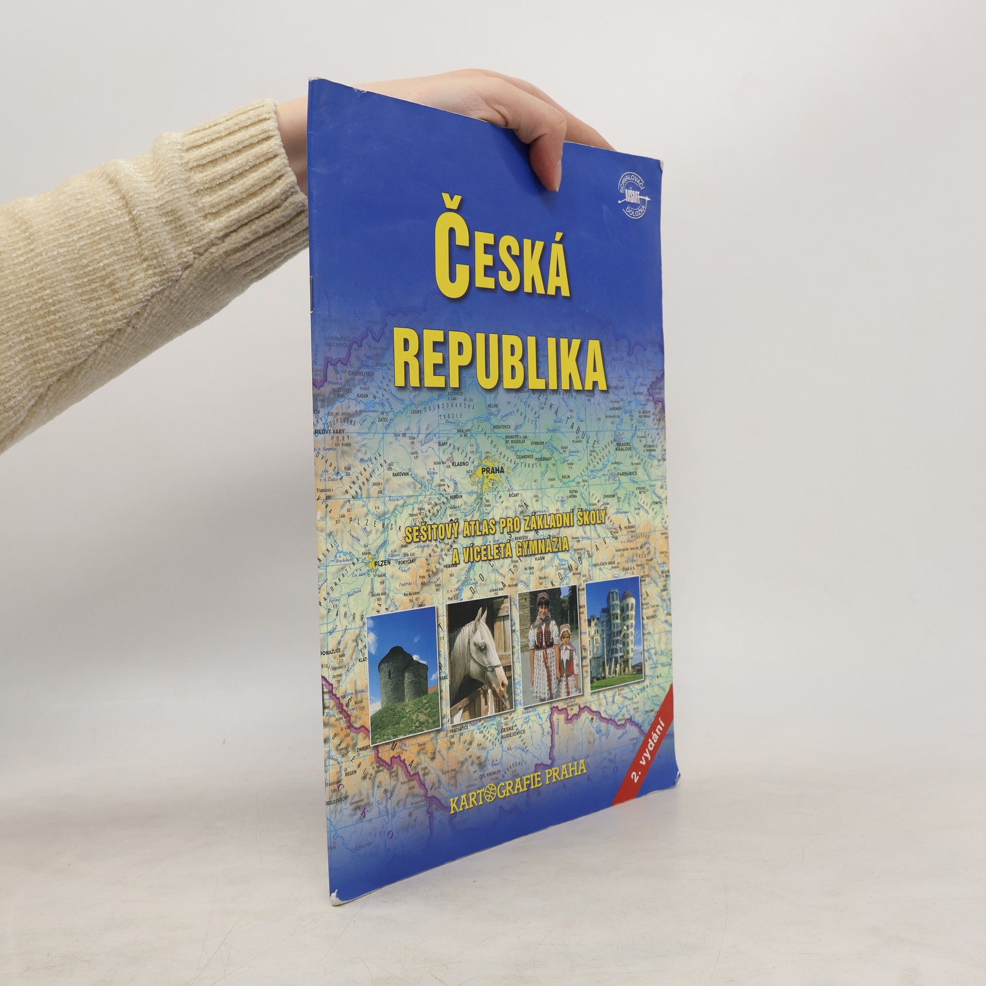 Collective Česká republika: Sešitový atlas pro základní školy a víceletá gymnázia
