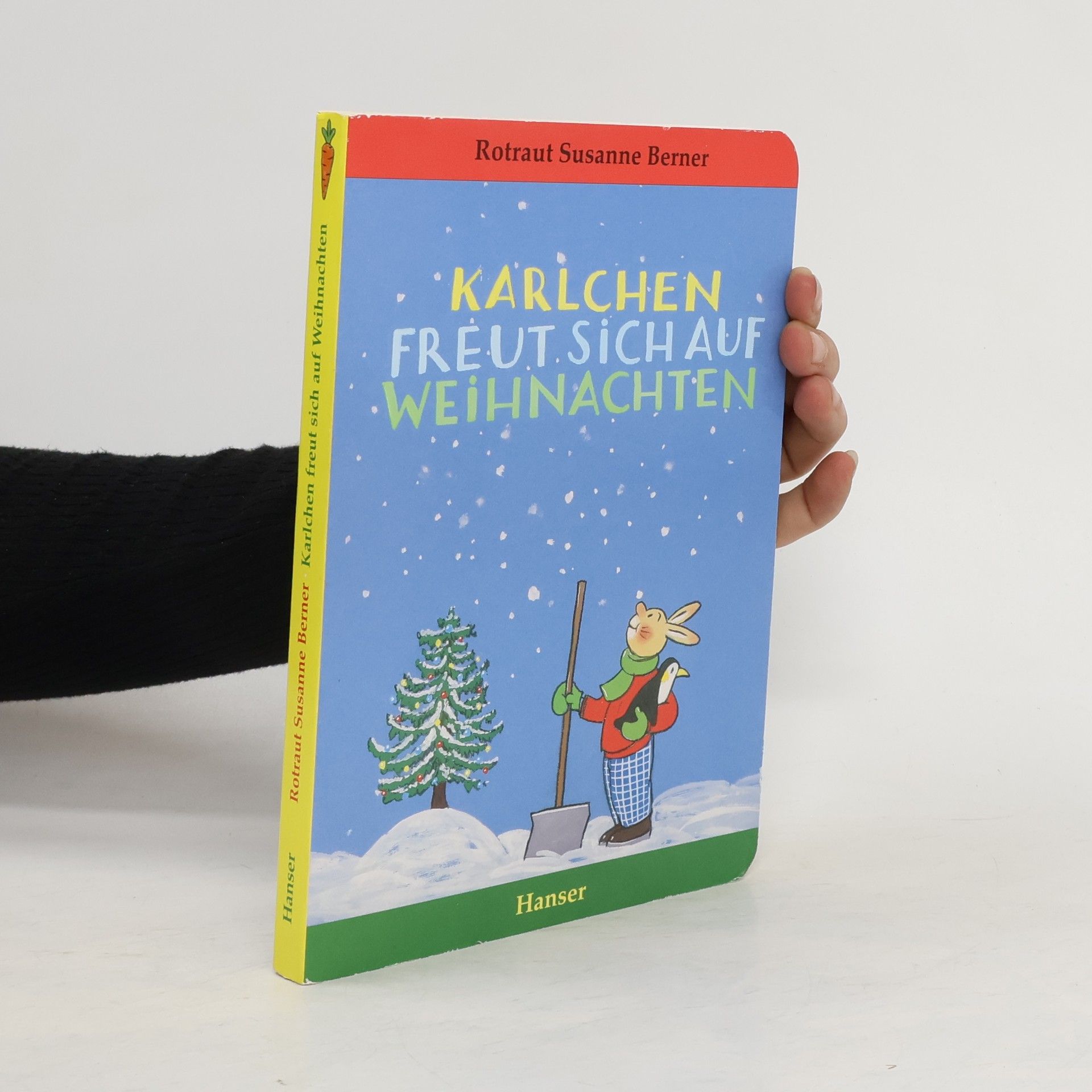 Rotraut Susanne Berner Karlchen freut sich auf Weihnachten