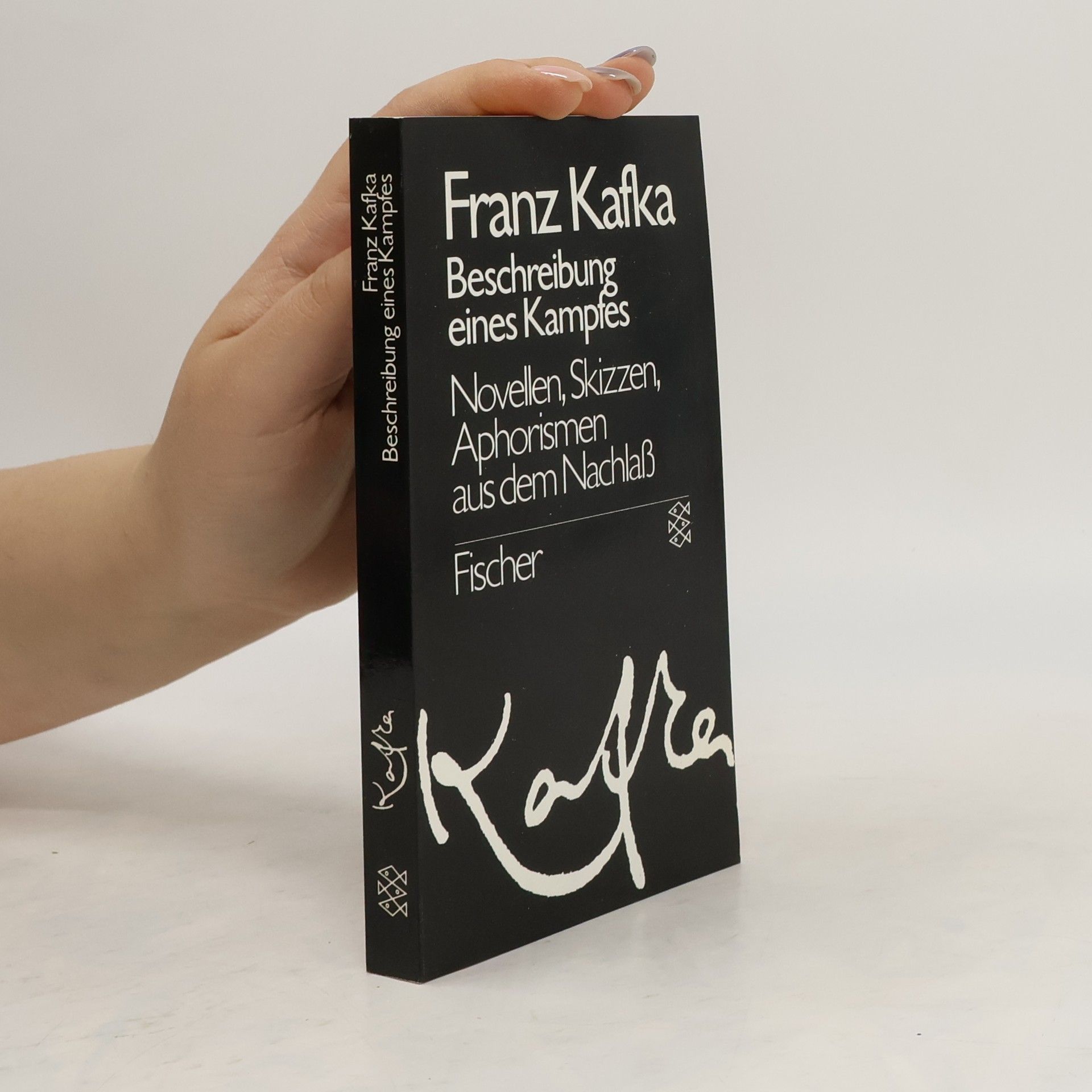 Franz Kafka Beschreibung eines Kampfes