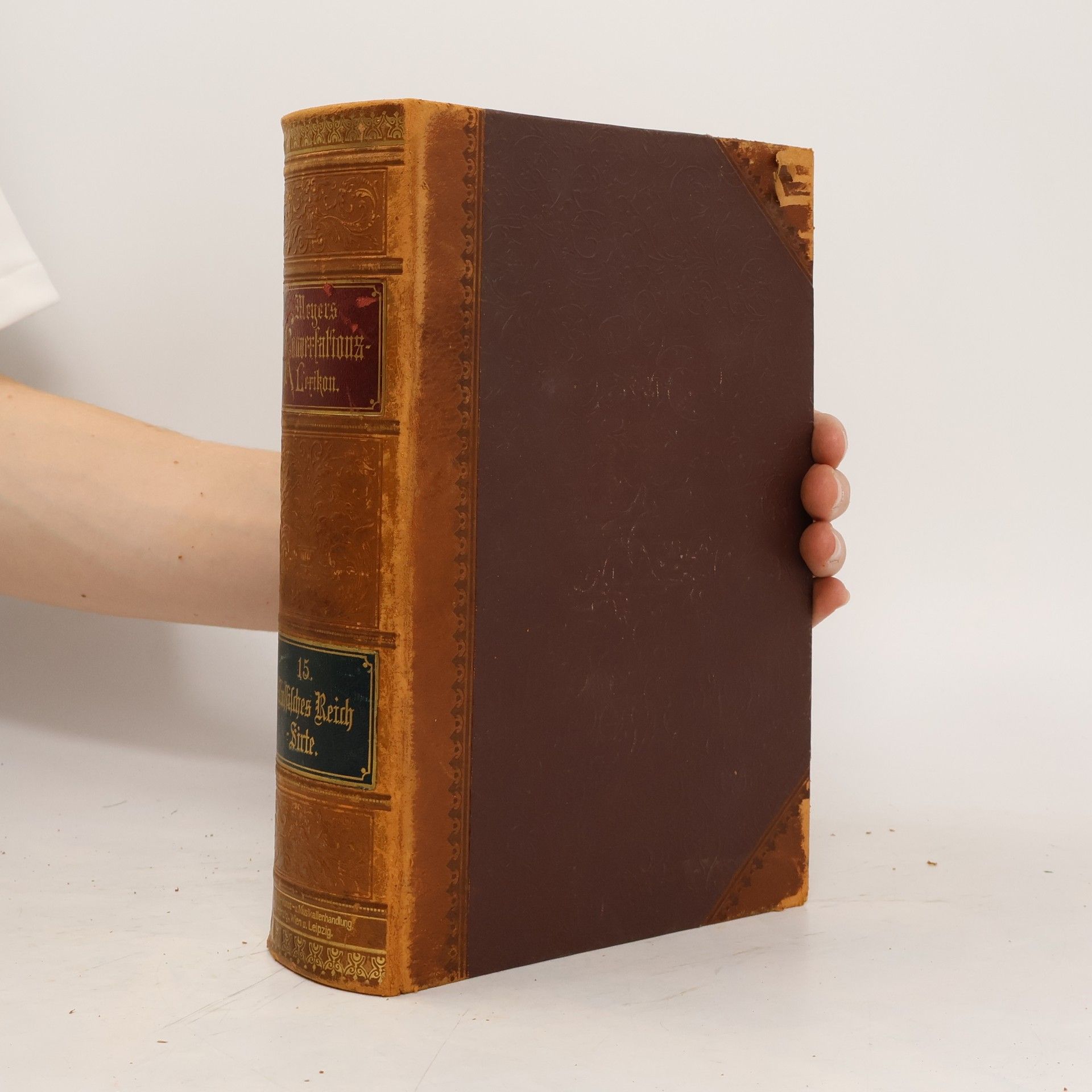 AA.VV. Meyers Konversations-Lexikon. Band 15