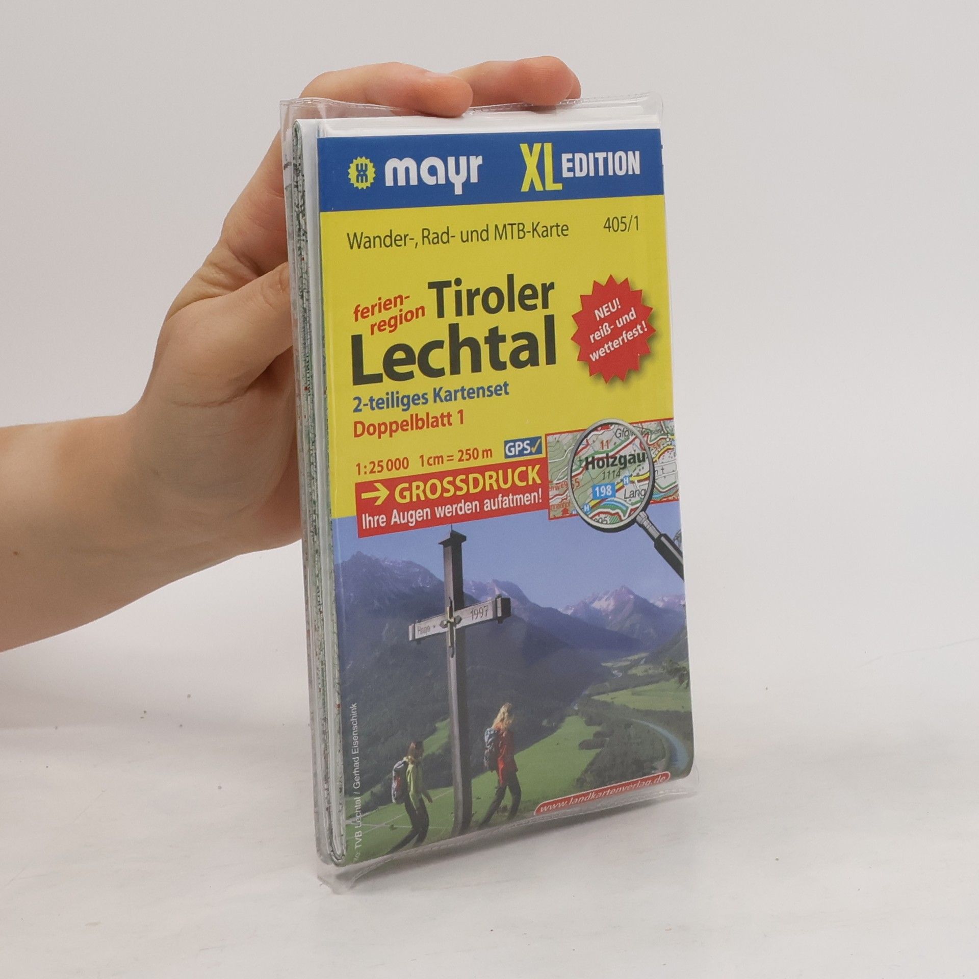 Autorenkollektiv Mayr Karte Ferienregion Tiroler Lechtal, 2 Blätter