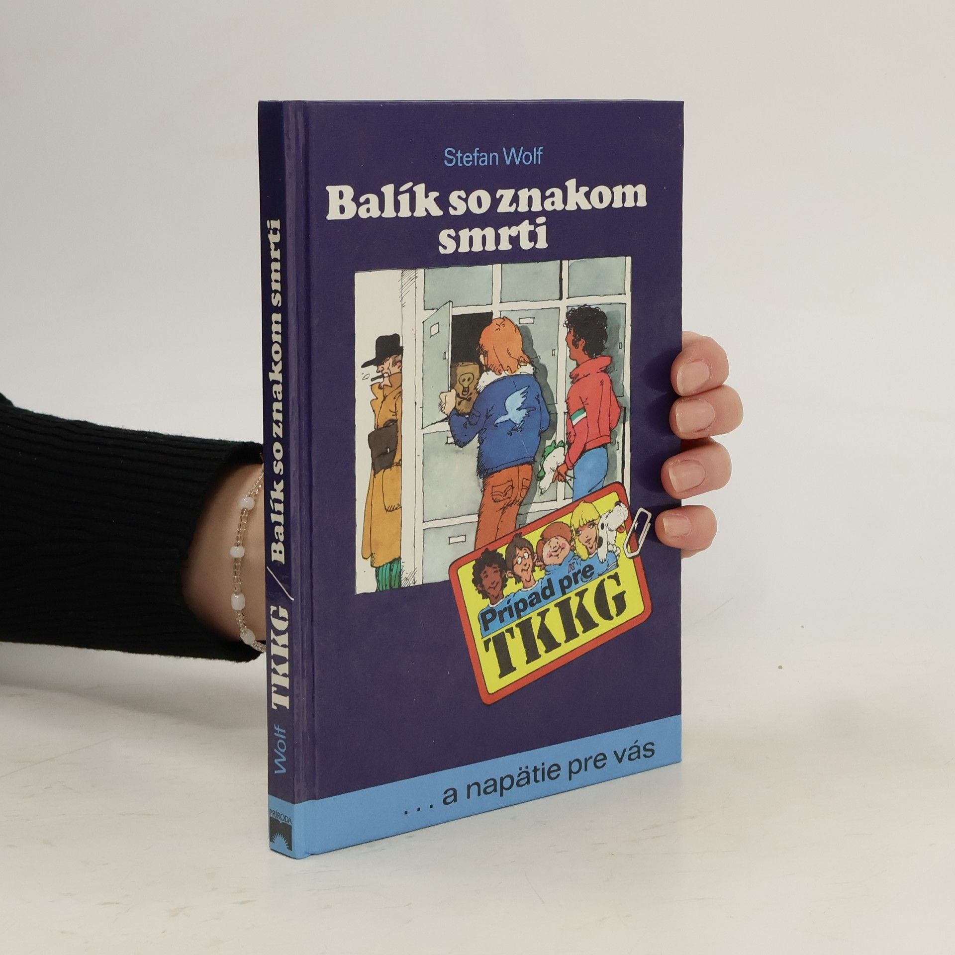 Stefan Wolf Balík so znakom smrti