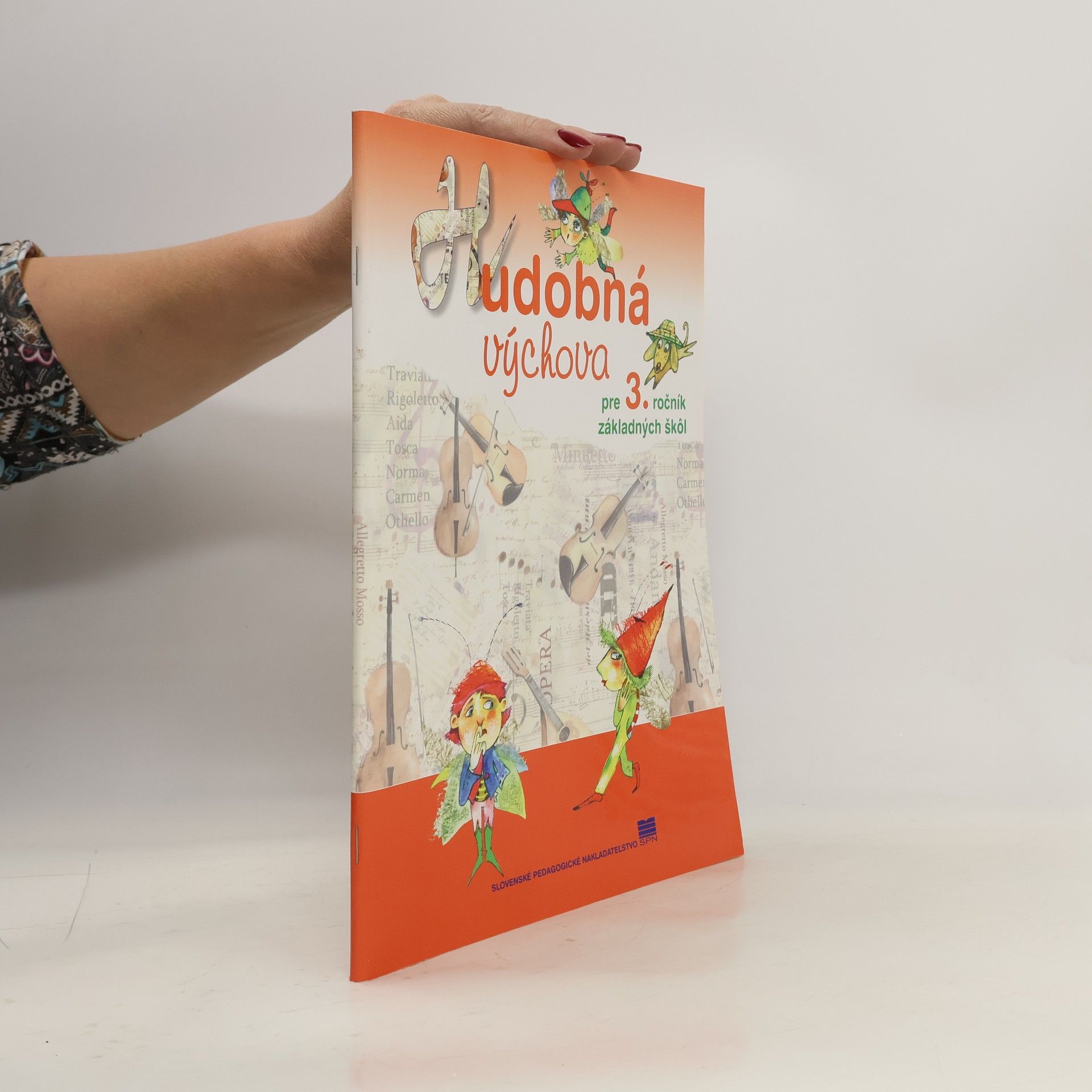 kolektiv Hudobná výchova pre 3. ročník základných škól