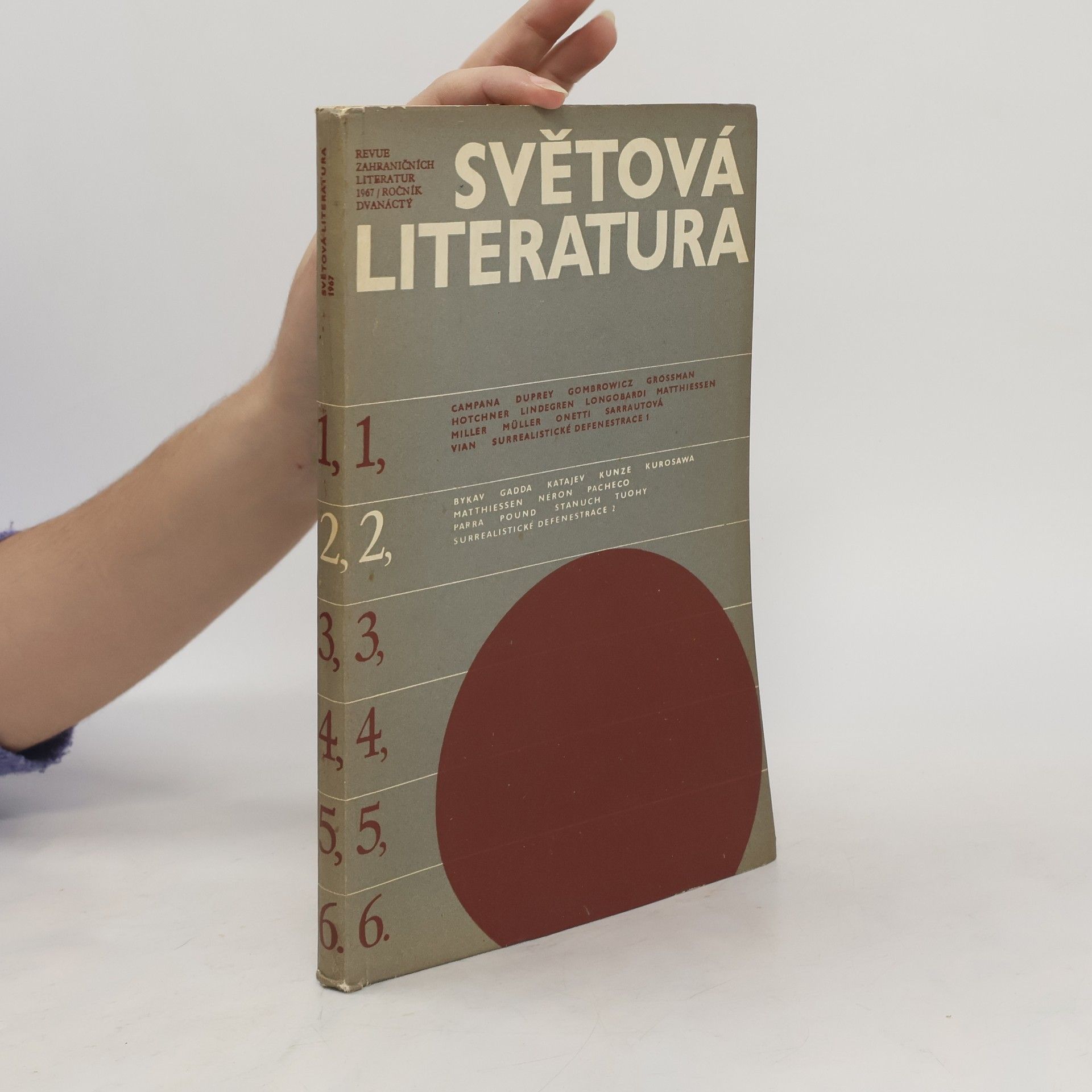 Collectif d'auteurs Světová literatura. Revue zahraničních literatur 2/1967