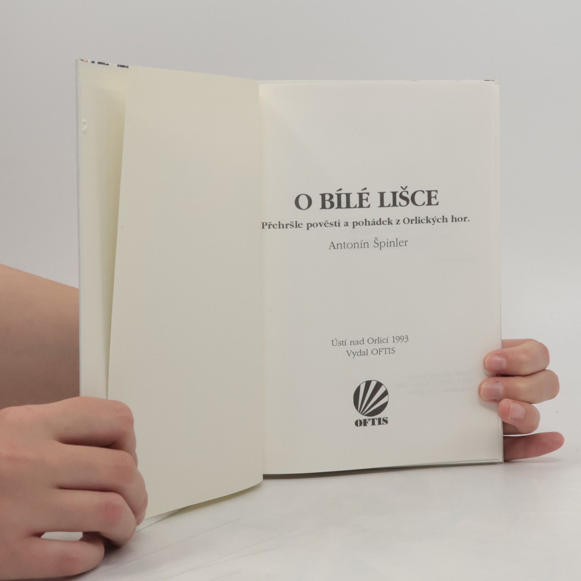 Antonín Špinler O bílé lišce