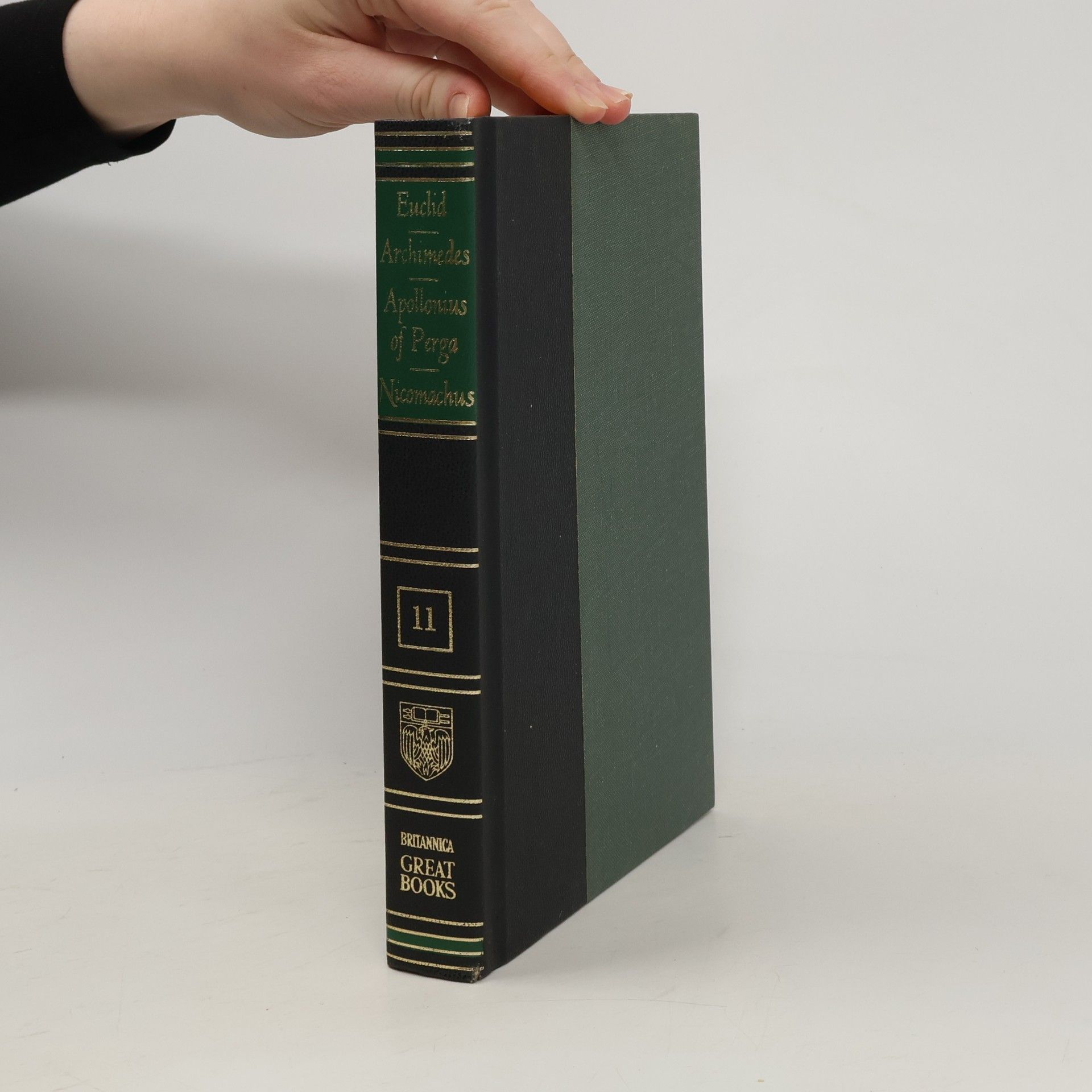Archimedes Euclid. Archimedes. Apollonius of Perga. Nicomachus. Great Books of the Western World 11