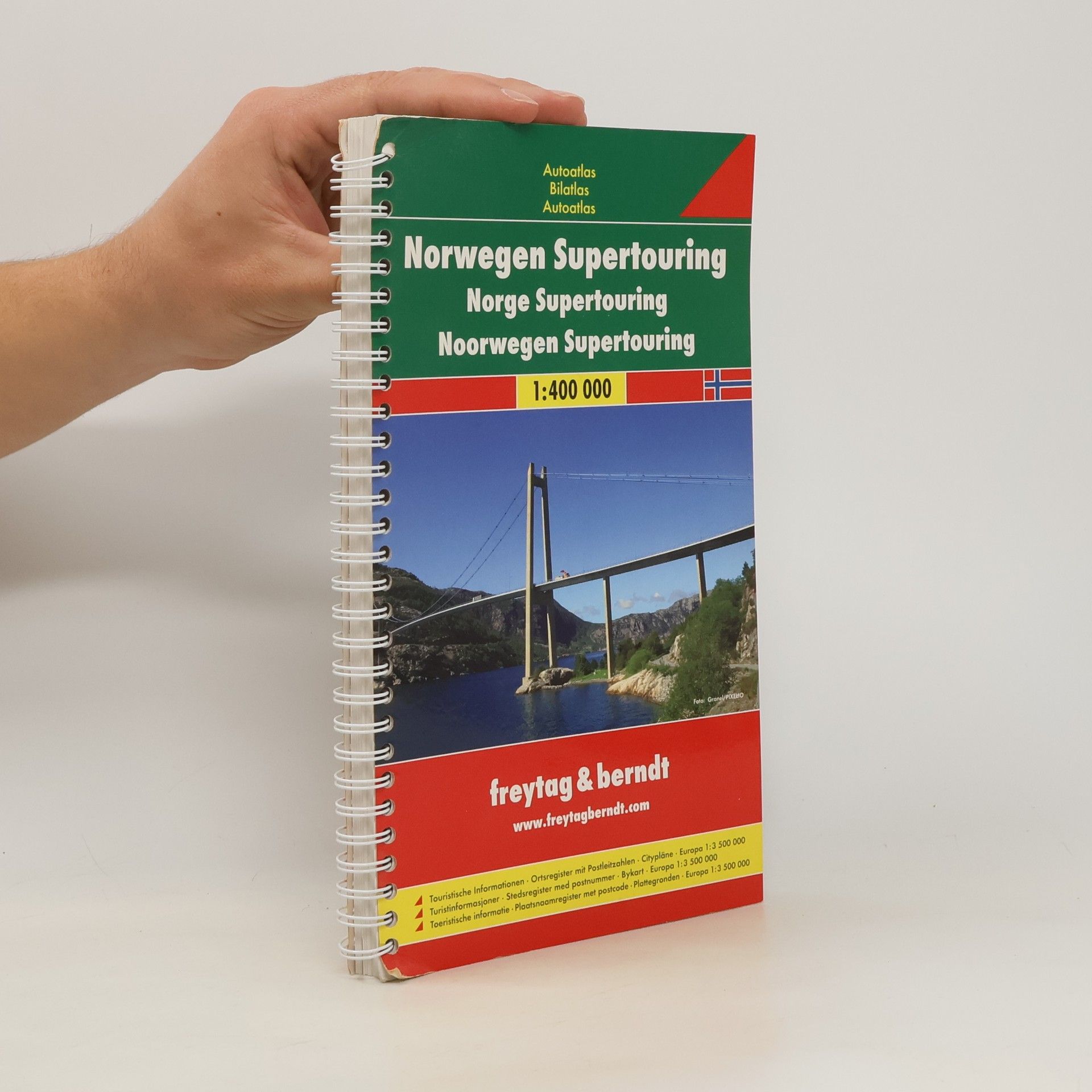 Collectif d'auteurs Norway Road Atlas Supertouring