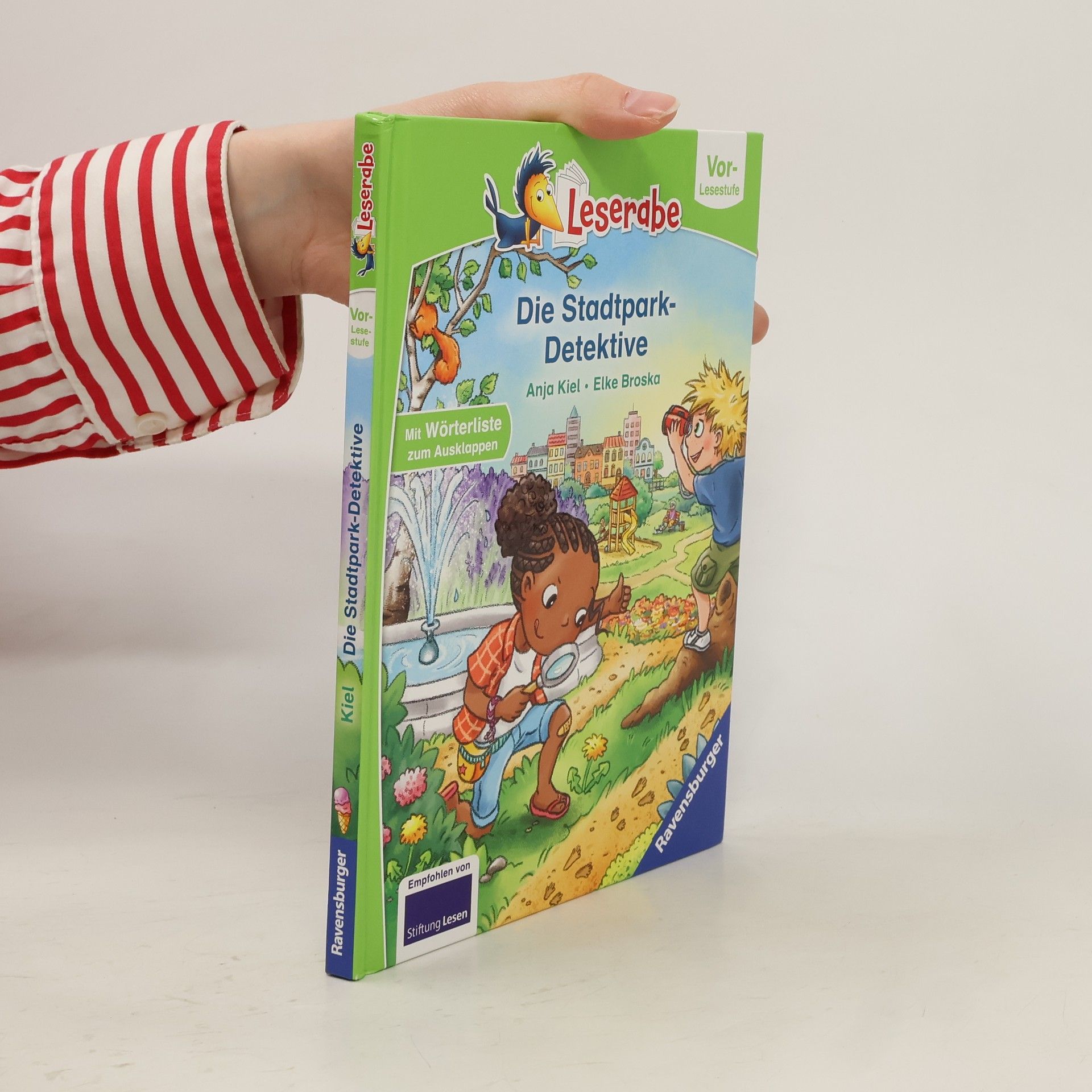 Anja Kiel Die Stadtpark-Detektive - lesen lernen mit dem Leseraben - Erstlesebuch - Kinderbuch ab 5 Jahren - erstes Lesen - (Leserabe Vorl