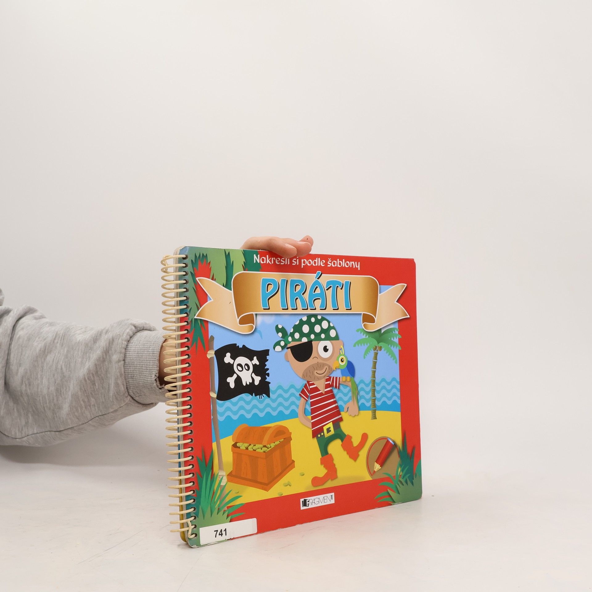 Michaela Šťastná Piráti. Nakresli si podle šablony