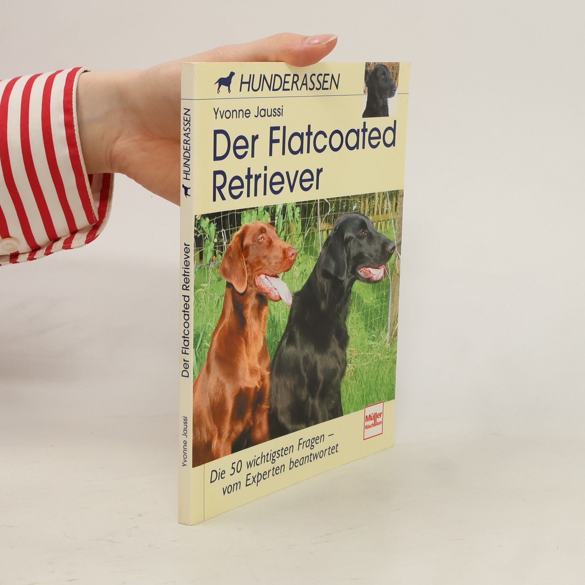 Yvonne Jaussi Der Flatcoated Retriever