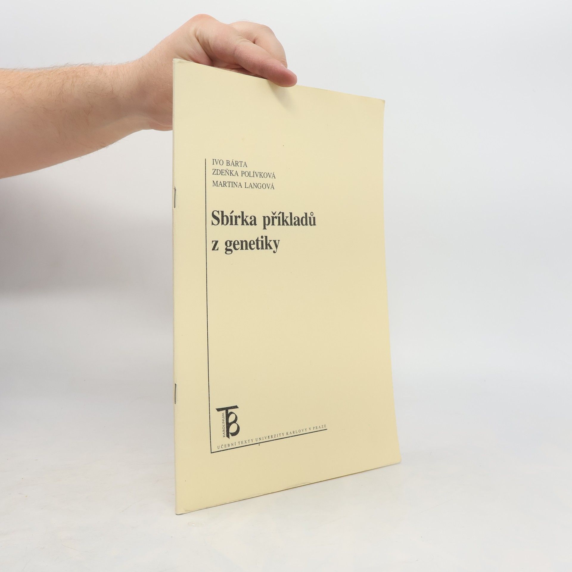 Ivo Bárta Sbírka příkladů z genetiky