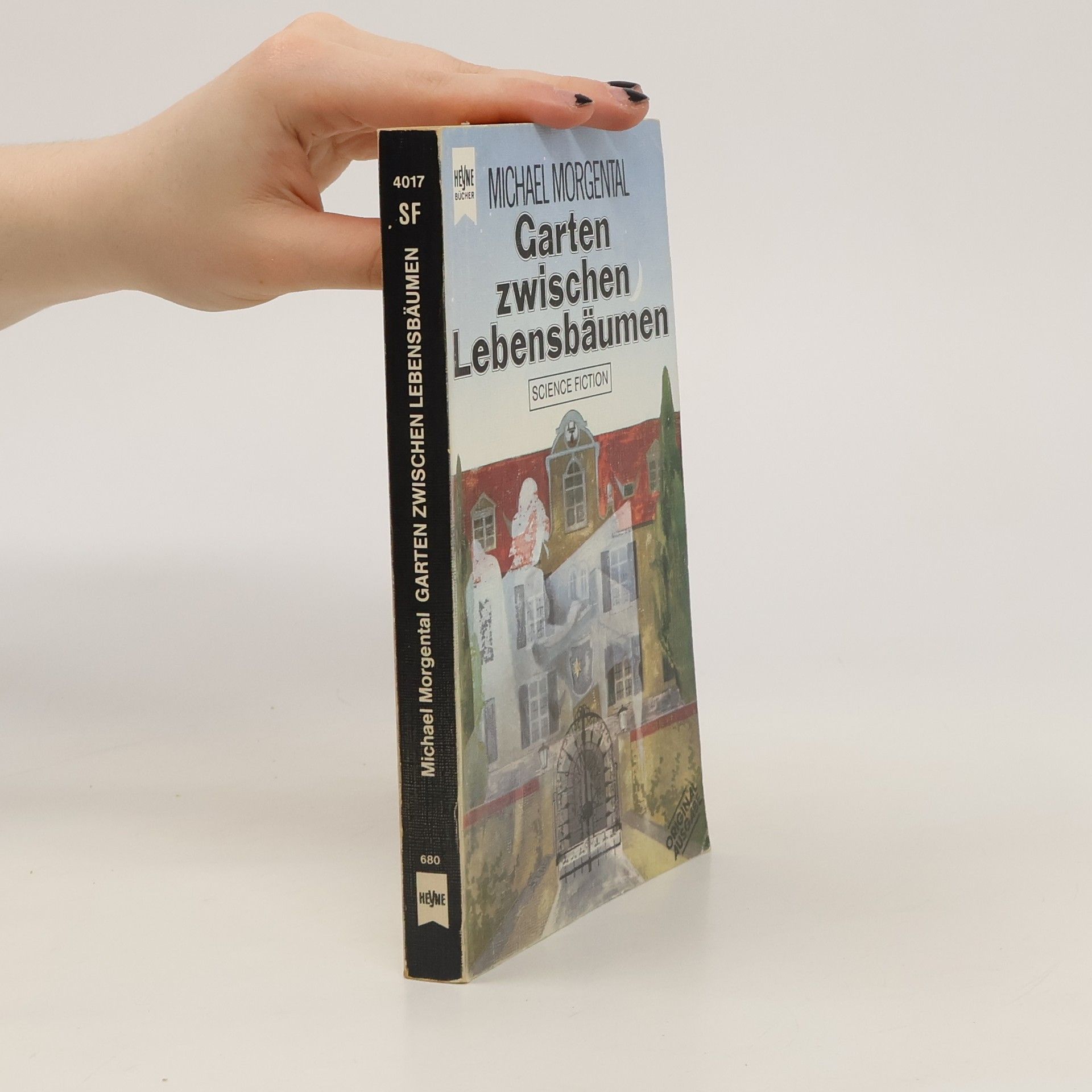 Michael Morgental Garten zwischen Lebensbäumen