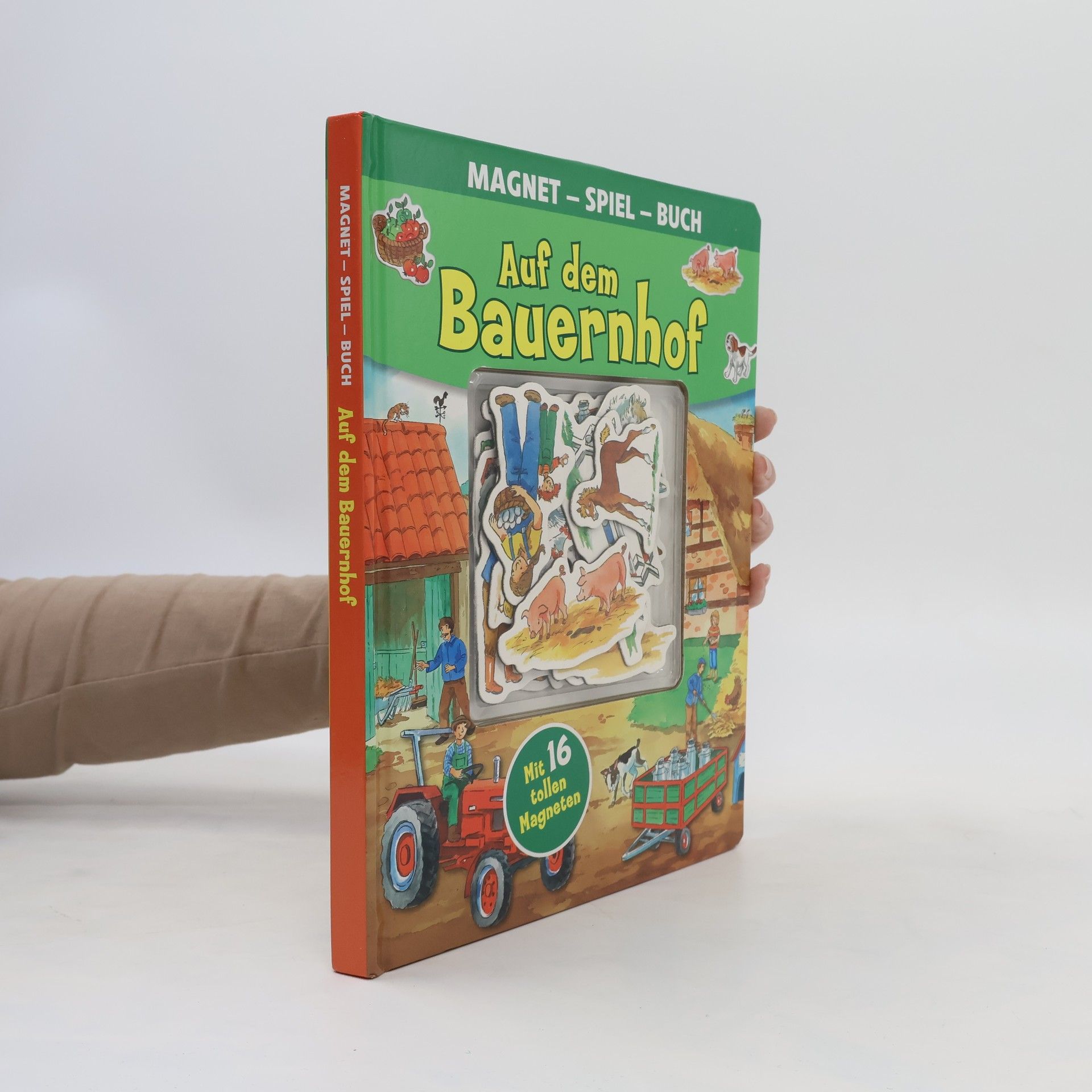 Collectif d'auteurs Auf dem Bauernhof. Magnet-Spiel-Buch