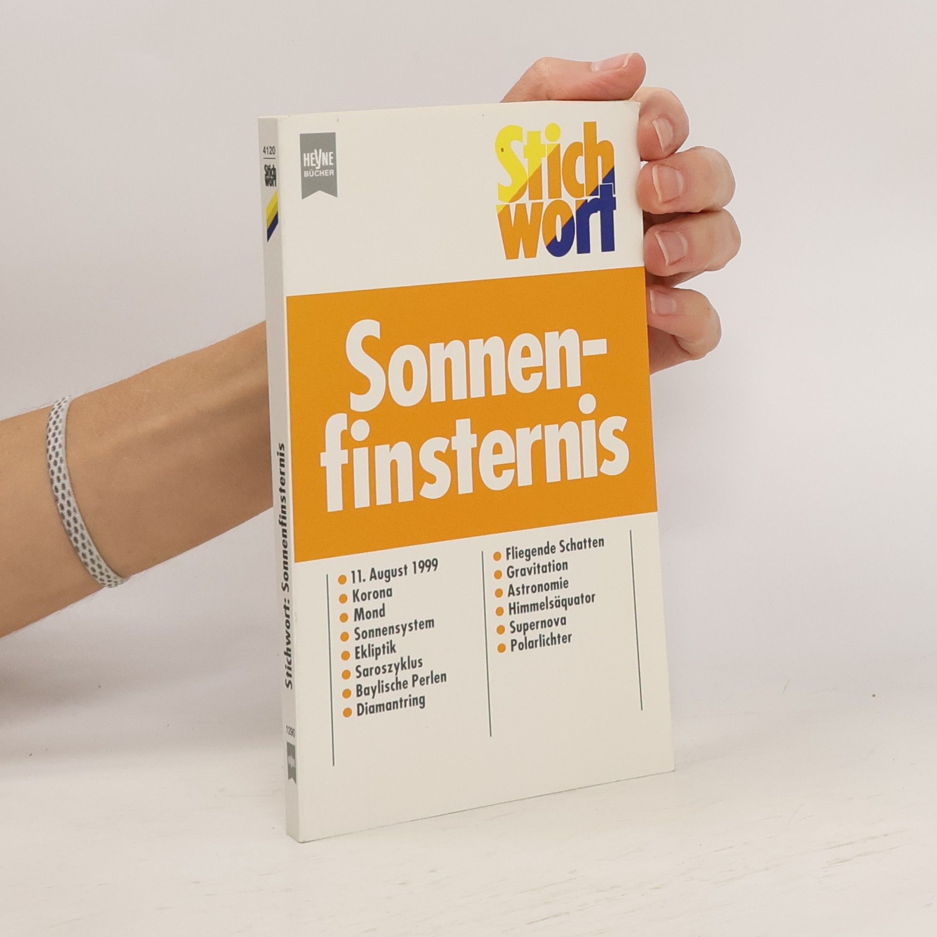 Eberhard Grünzinger Stichwort Sonnenfinsternis