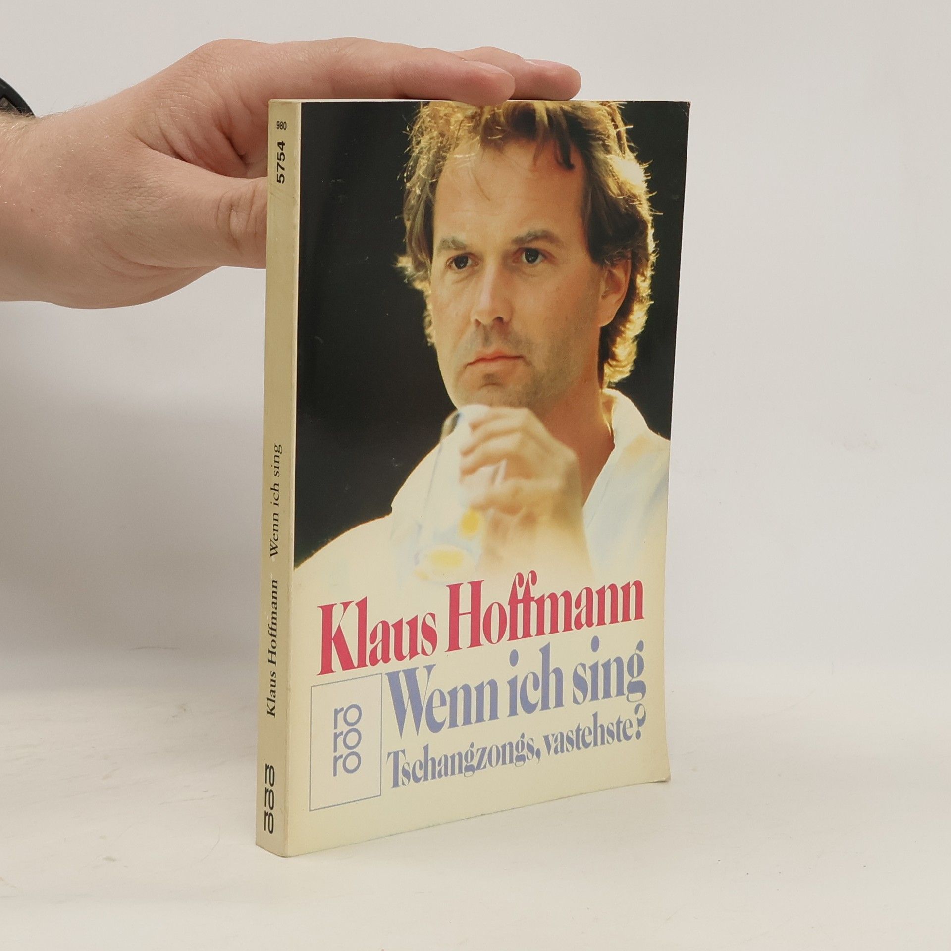 Klaus Hoffmann-Reicker Wenn ich sing