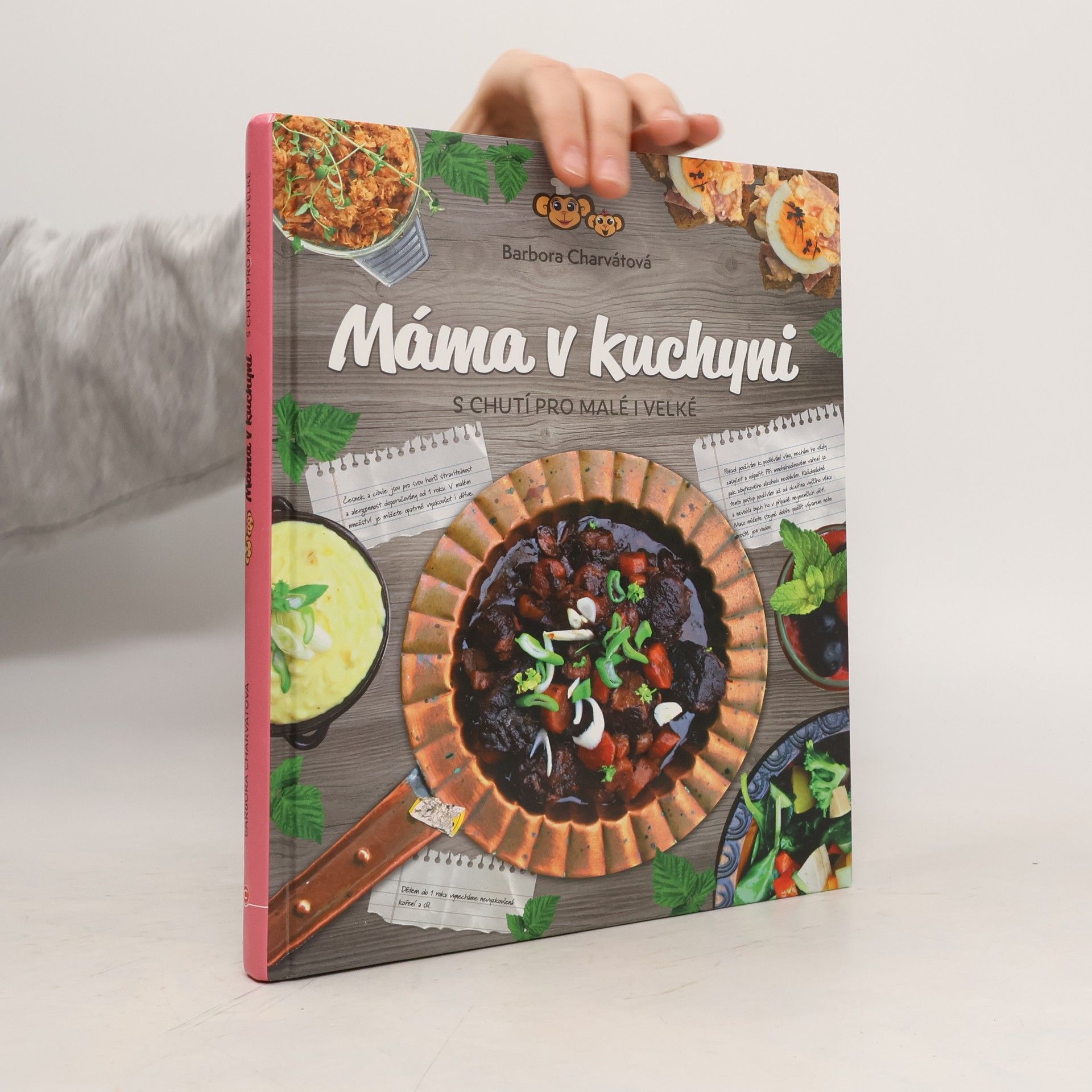 Barbora Charvátová Máma v kuchyni. S chutí pro malé i velké