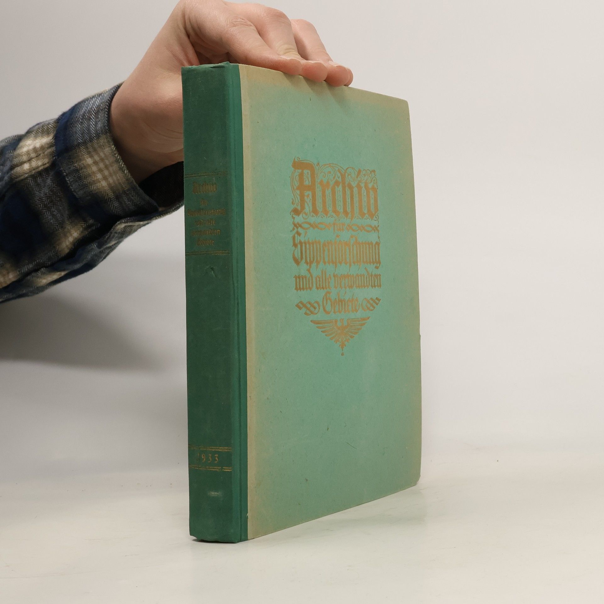 kolektiv Archiv für Sippenforschung und alle verwandten Gebiete 1933