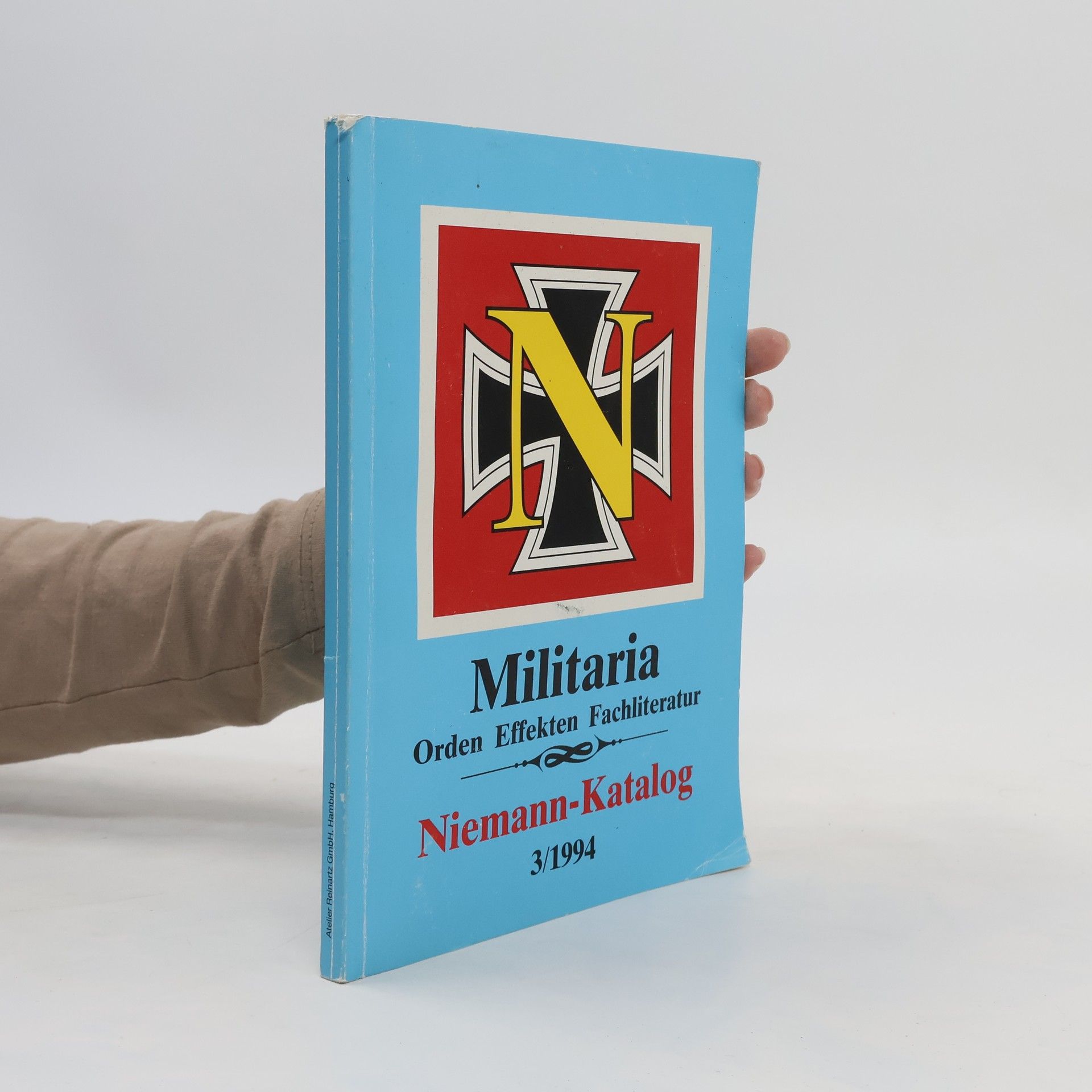 Detev Niemann Militaria Orden Effekten Fachliteratur. Niemann-Katalog 3/1994