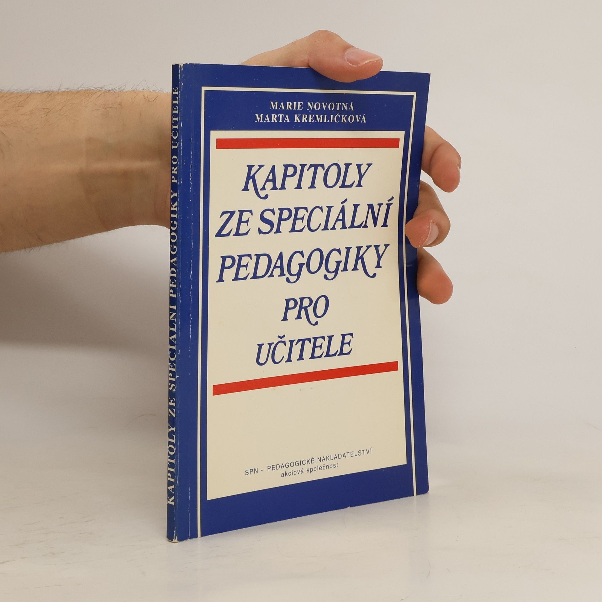 Marta Kremličková Kapitoly ze speciální pedagogiky pro učitele