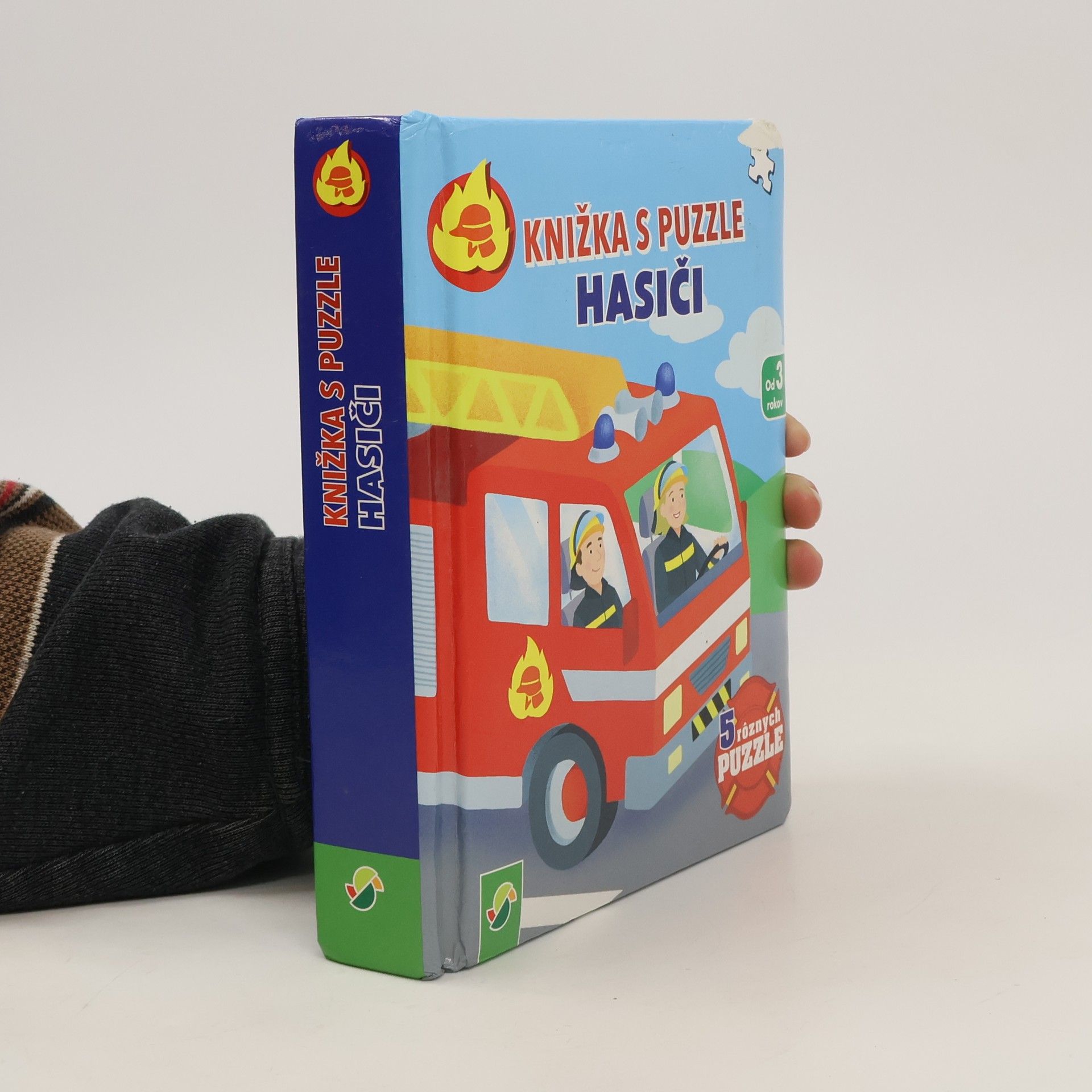 Carola von Kessel Hasiči. Knížka s puzzle
