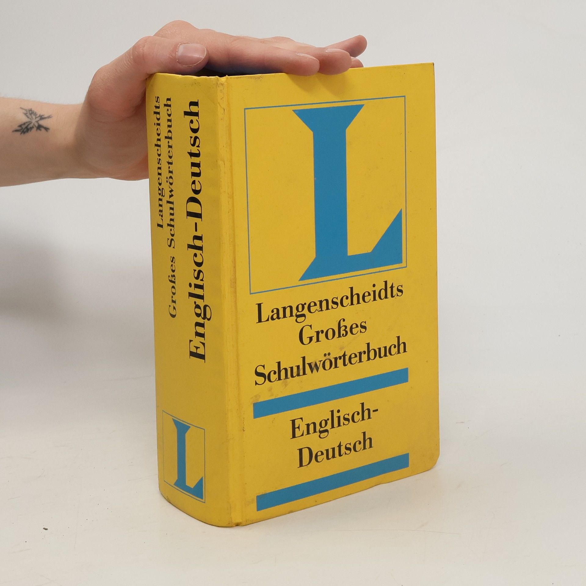 Collective Langenscheidts Grosses Schulwörterbuch Englisch-Deutsch