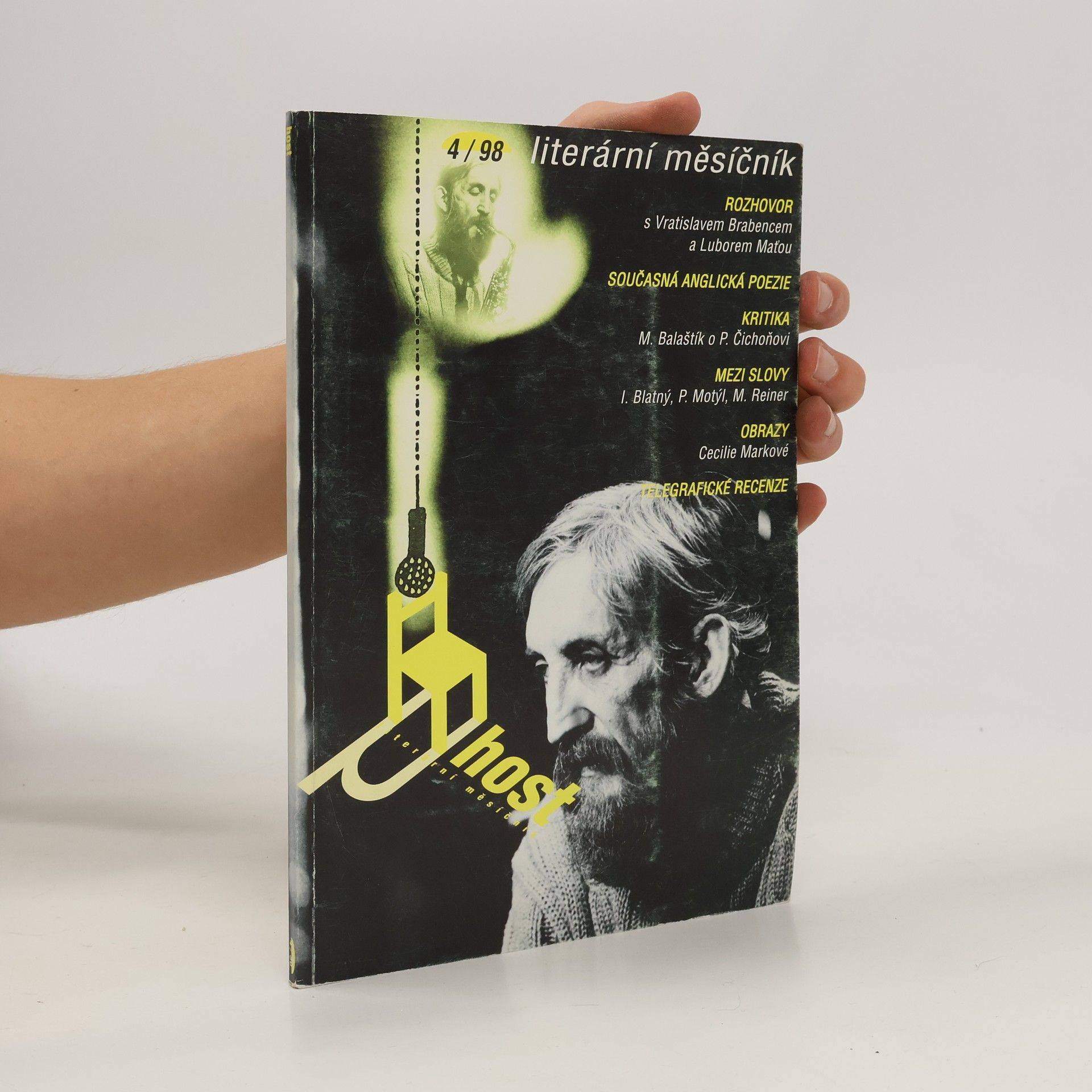 Autorenkollektiv Literární měsíčník 4/98
