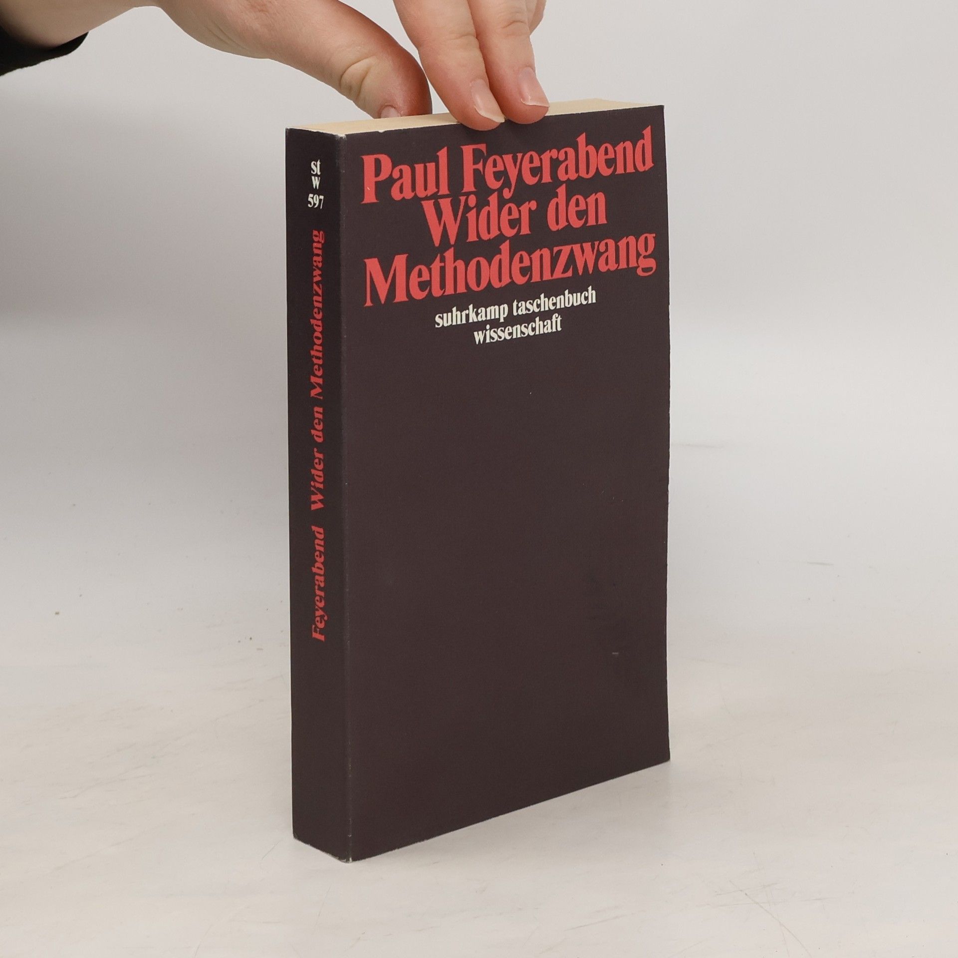 Paul Feyerabend Wider den Methodenzwang