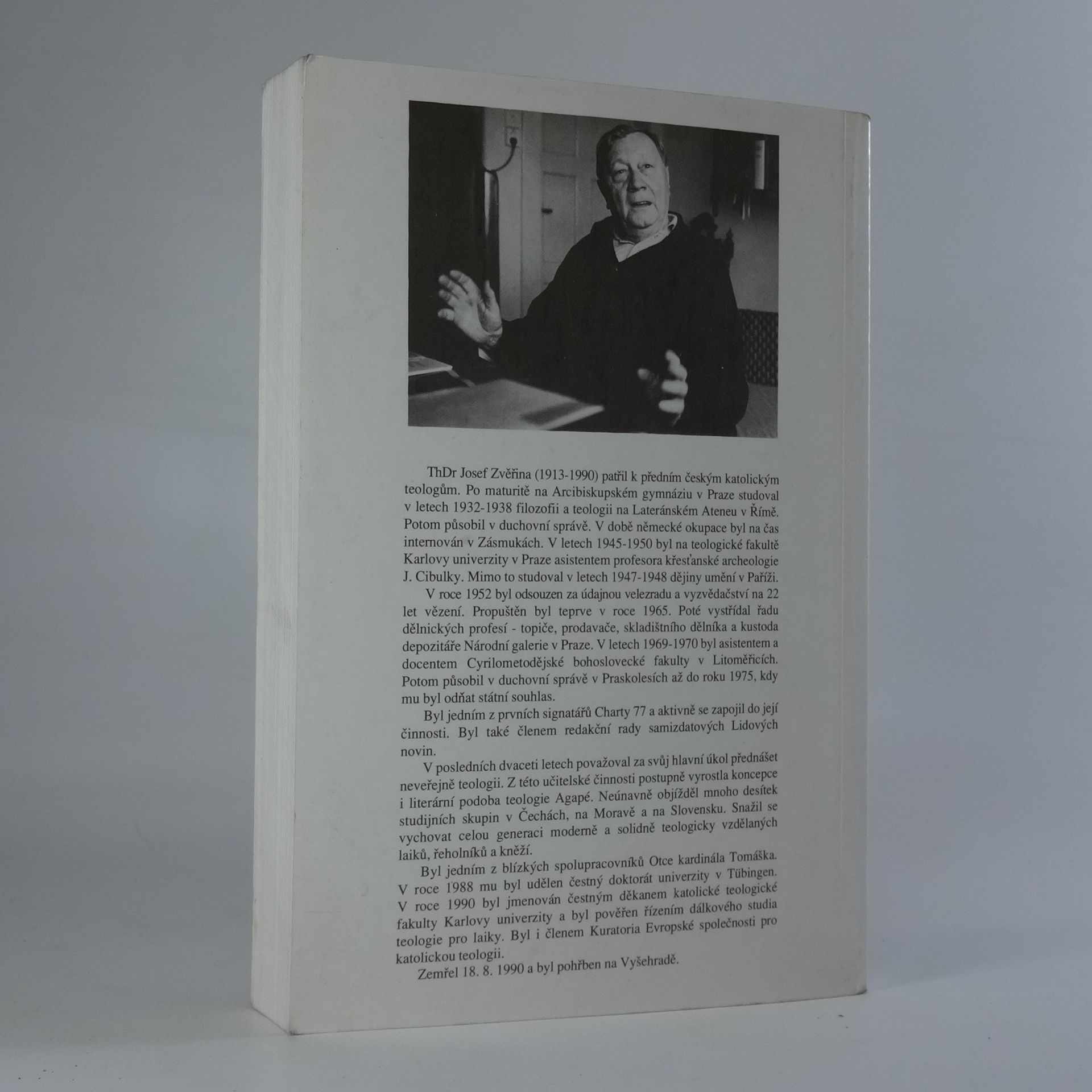 Josef Zvěřina Teologie Agapé. Svazek II.
