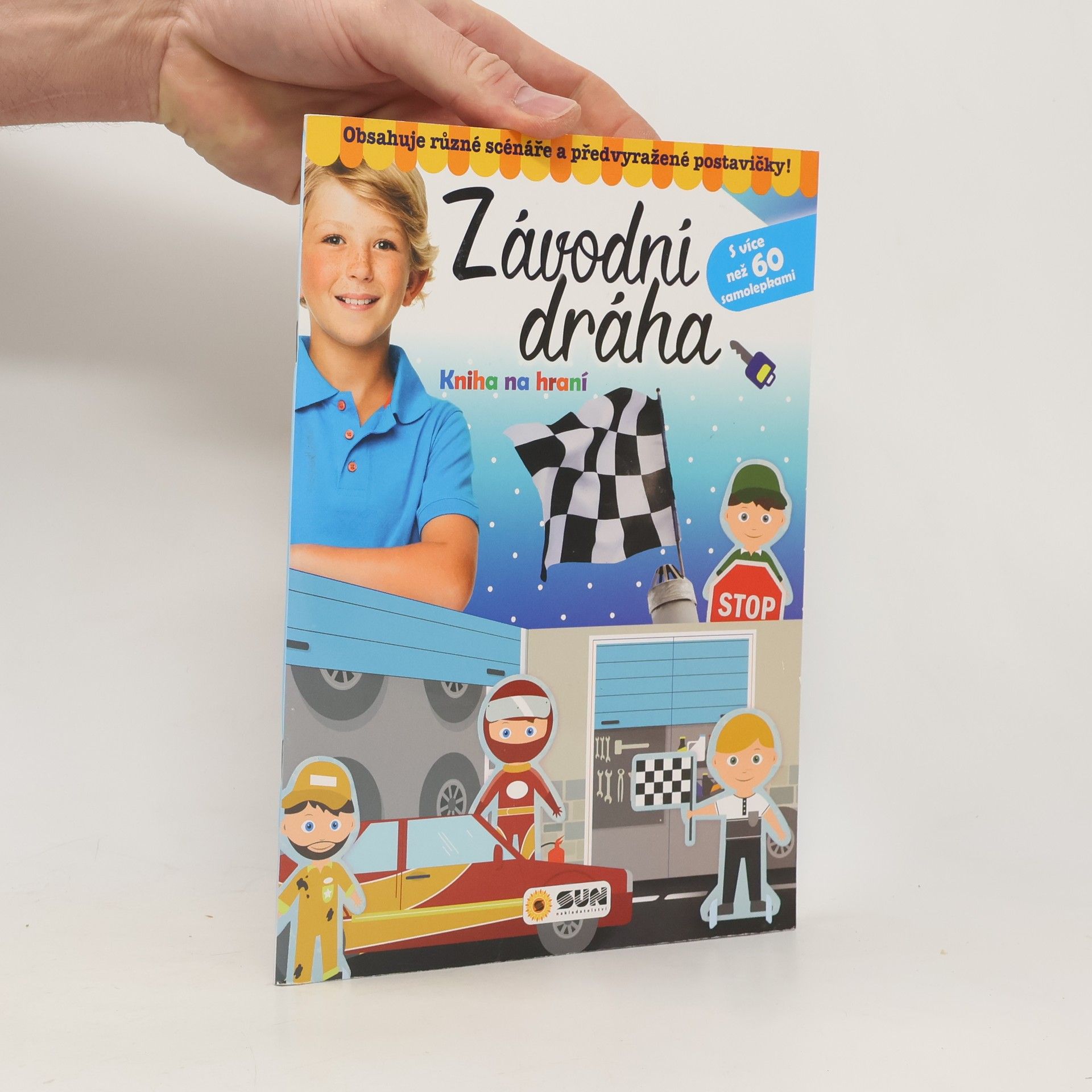 Sun Závodní dráha - Kniha na hraní