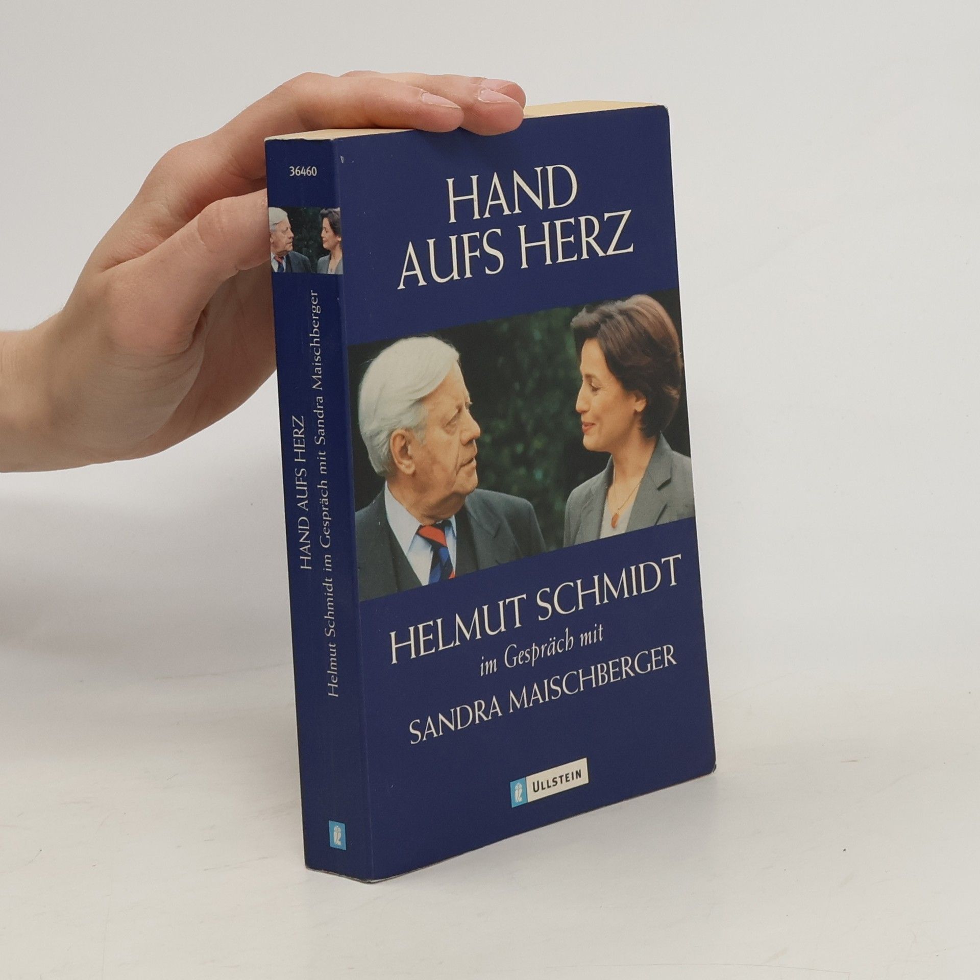 Helmut Schmidt Hand aufs Herz