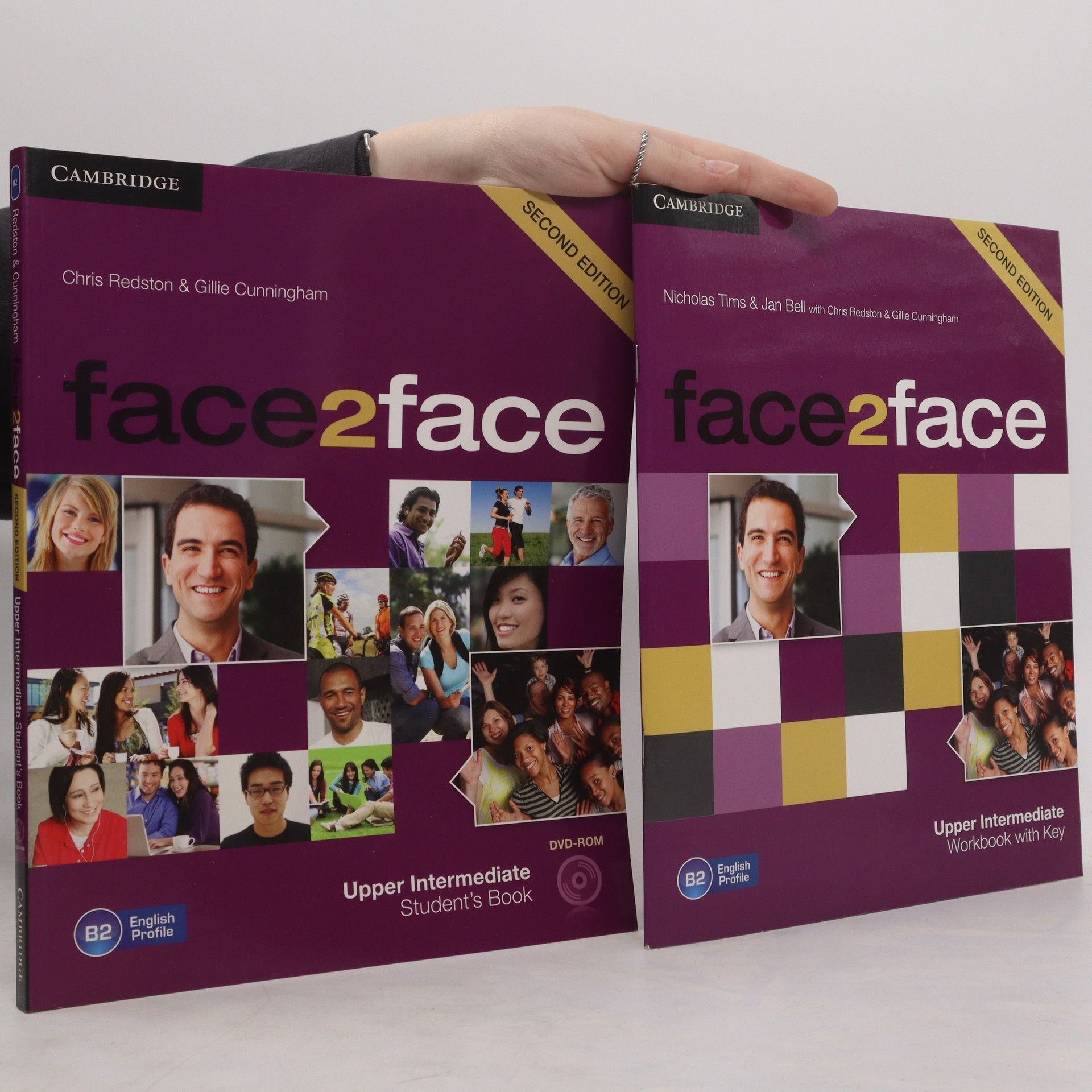 kolektiv Face2Face. Upper Intermediate. Student's book+Workbook with Key.