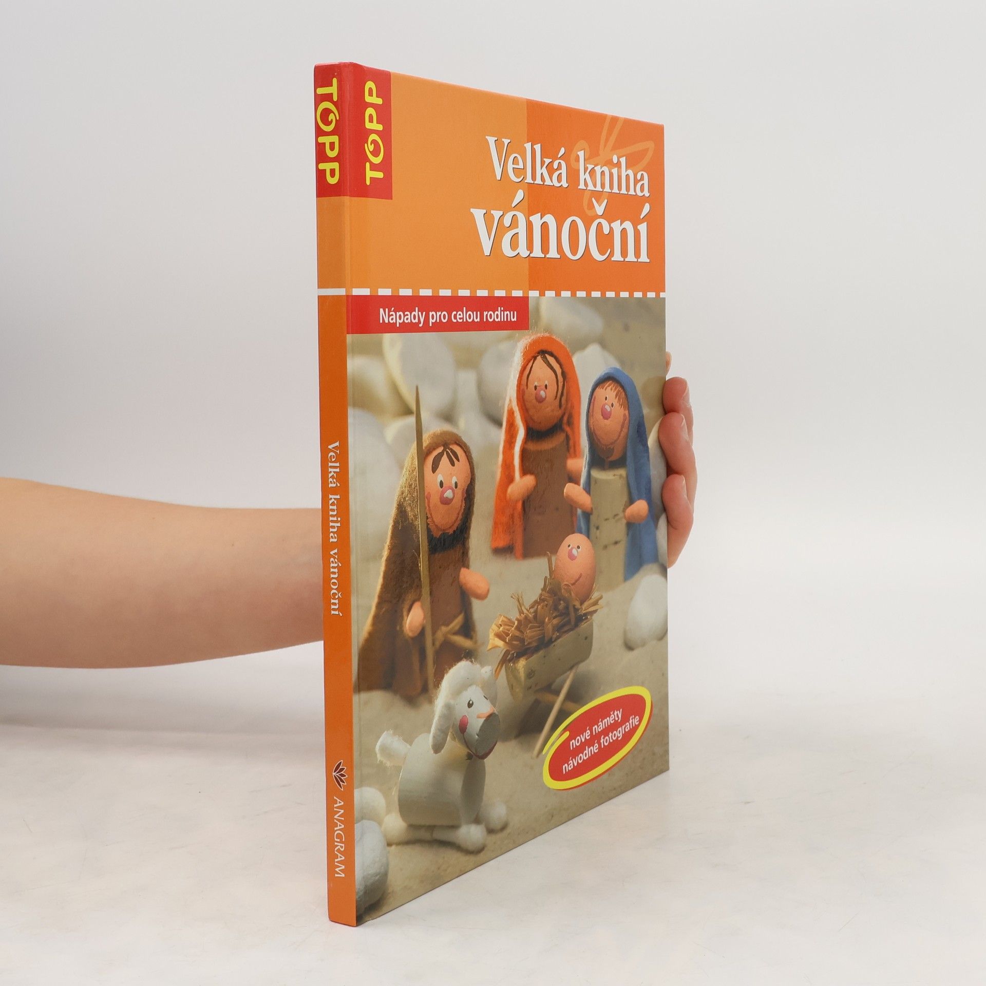 Angelika Kipp Velká kniha vánoční : Nápady pro celou rodinu - nové náměty, návodné fotografie