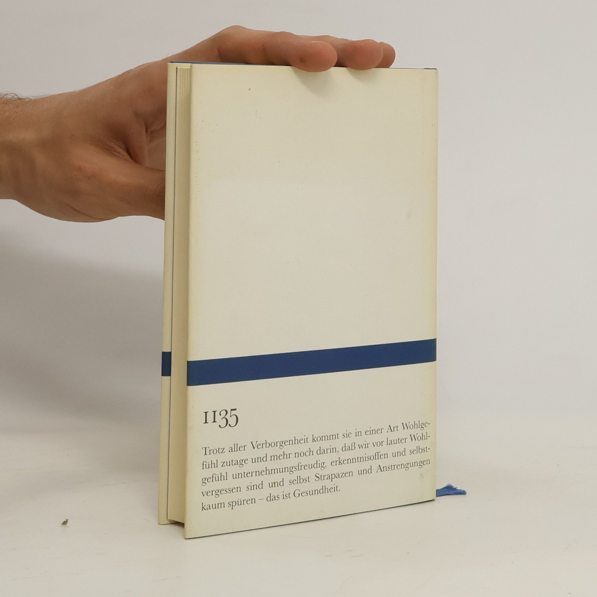 Hans-Georg Gadamer Über die Verborgenheit der Gesundheit