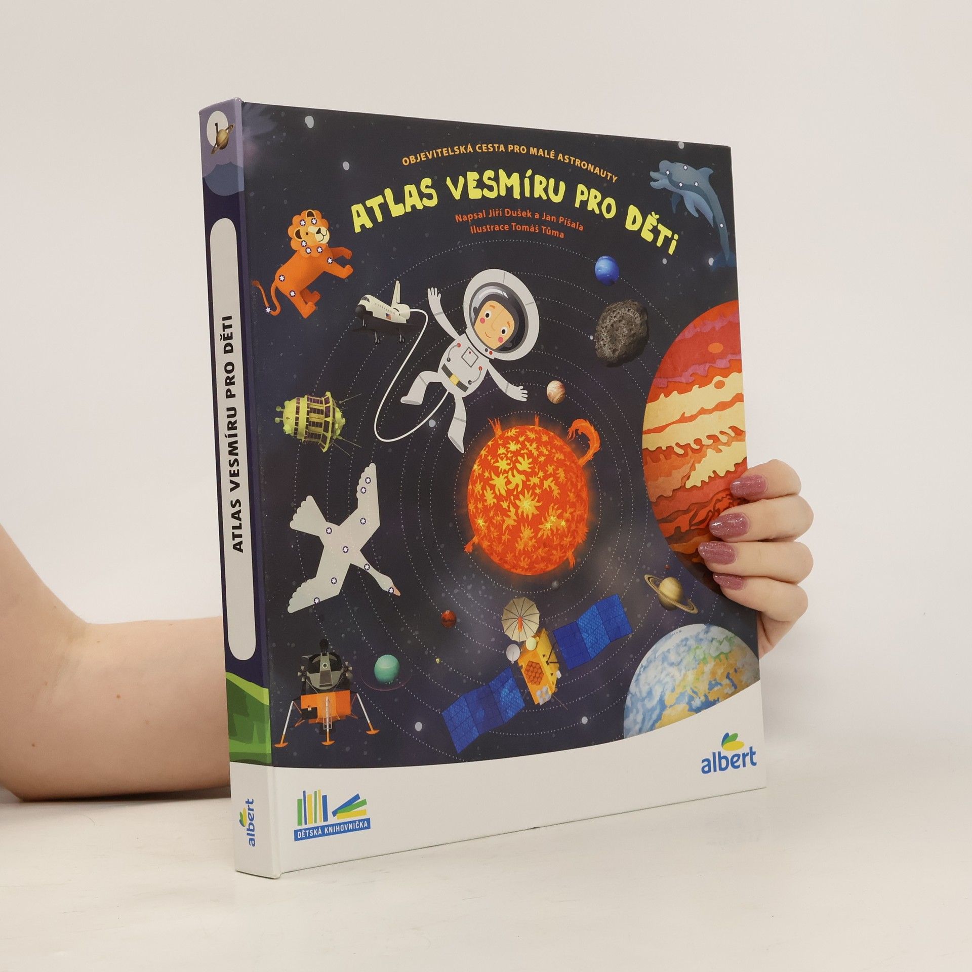 Jiří Dušek Atlas vesmíru pro děti: Objevitelská cesta pro malé astronauty