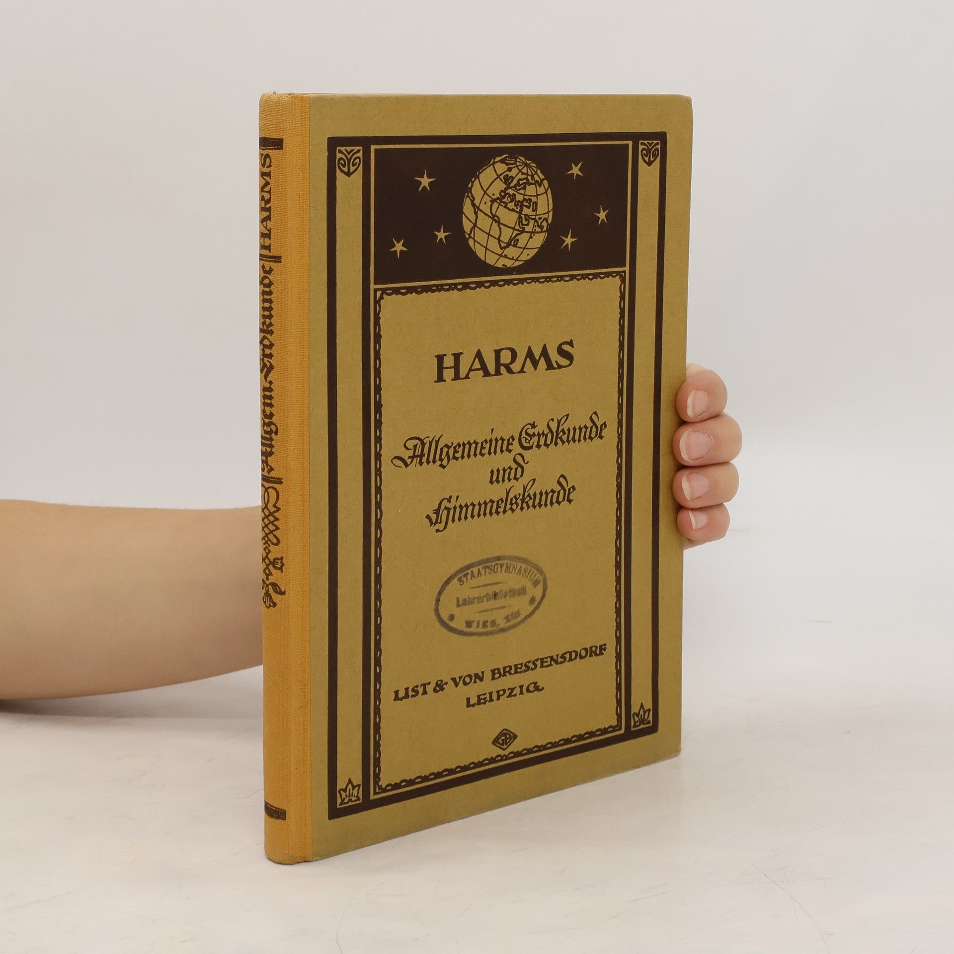 Hermann Harms Allgemeine Erdkunde und Himmelskunde V.