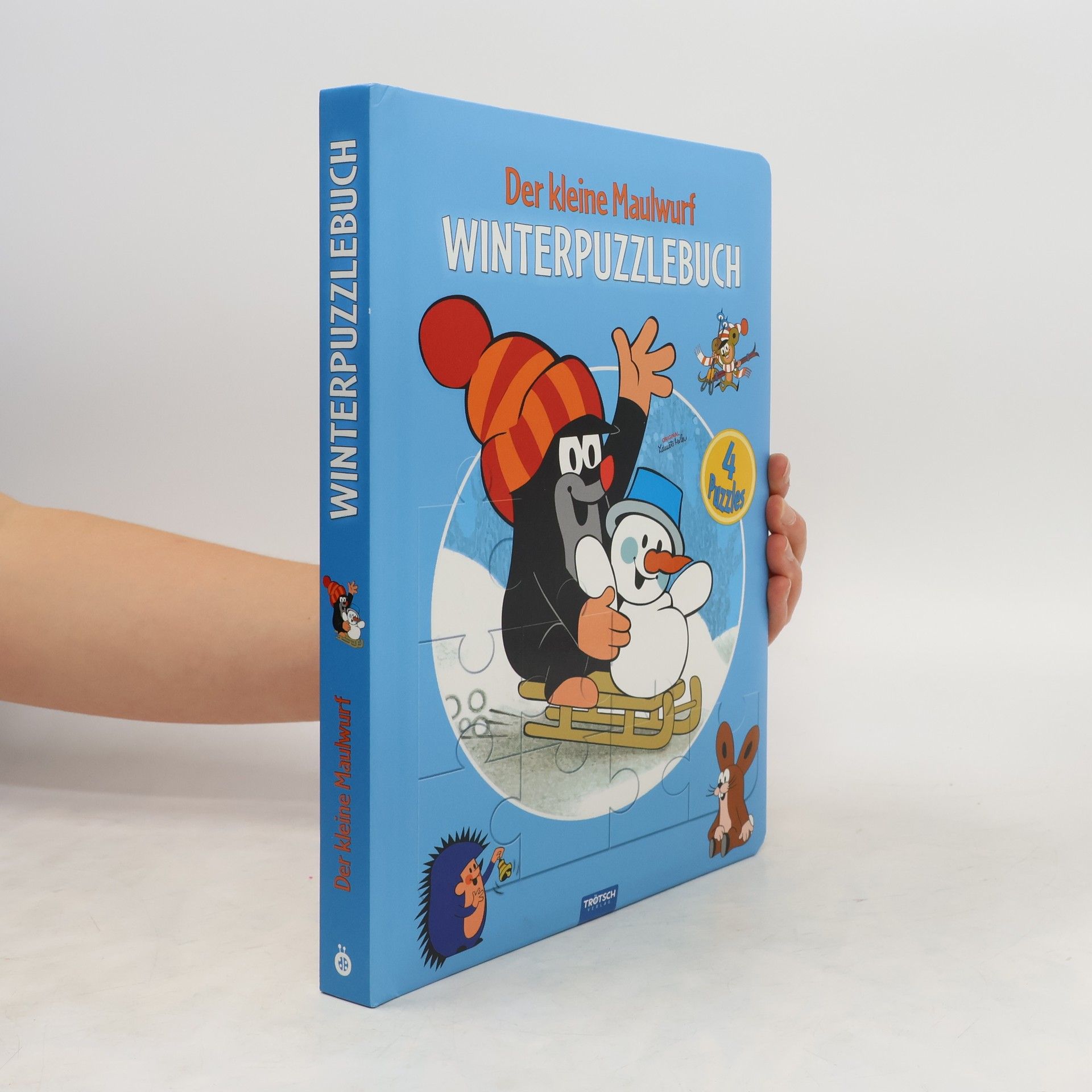 Zdeněk Miler Der kleine Maulwurf - Winterpuzzlebuch