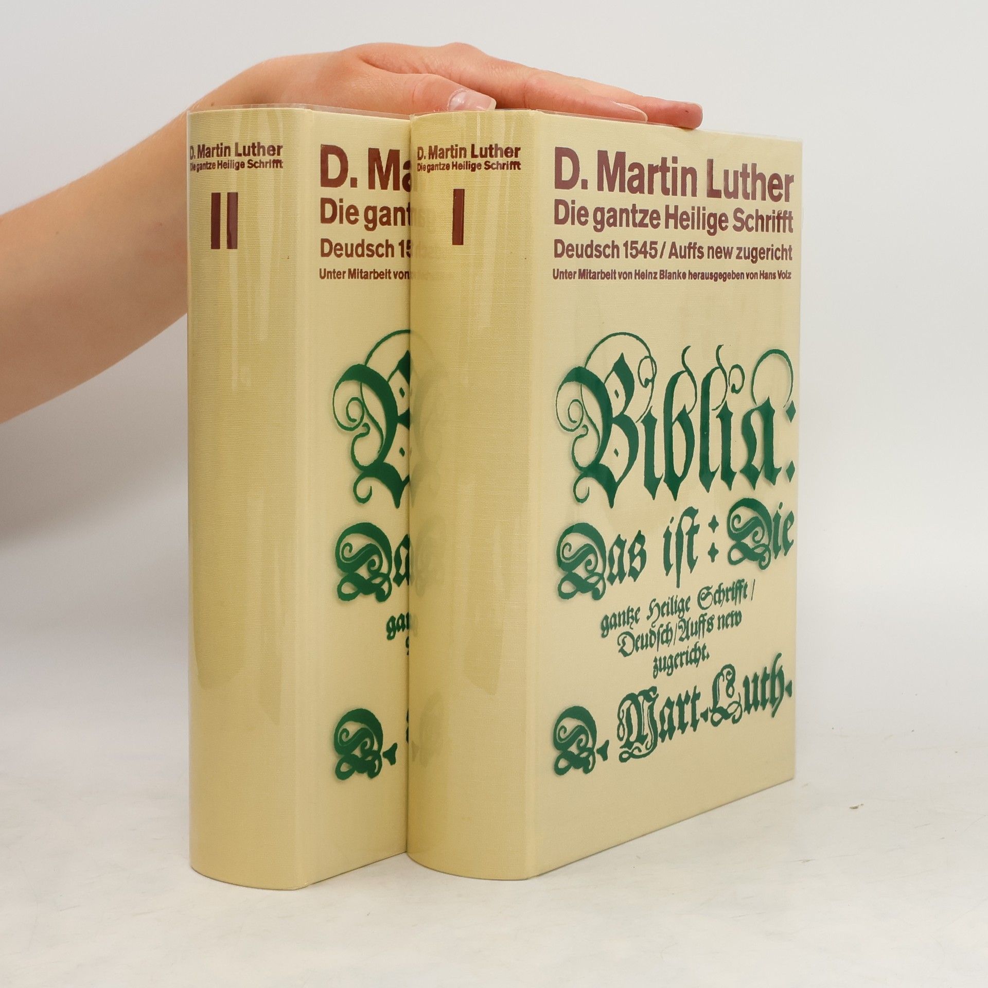 Martin Luther Die gantze Heilige Schrifft I.-II.