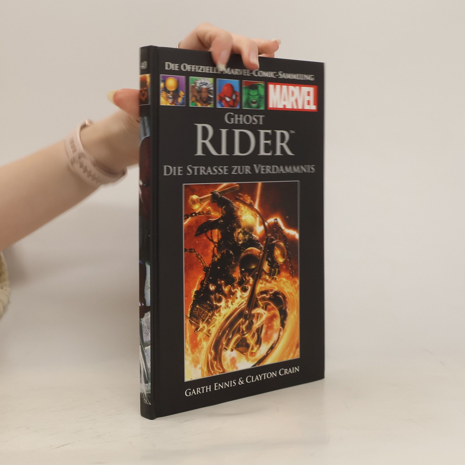 Garth Ennis Die offizielle Marvel-Comic-Sammlung 40. Ghost Rider: Die Straße zur Verdammnis