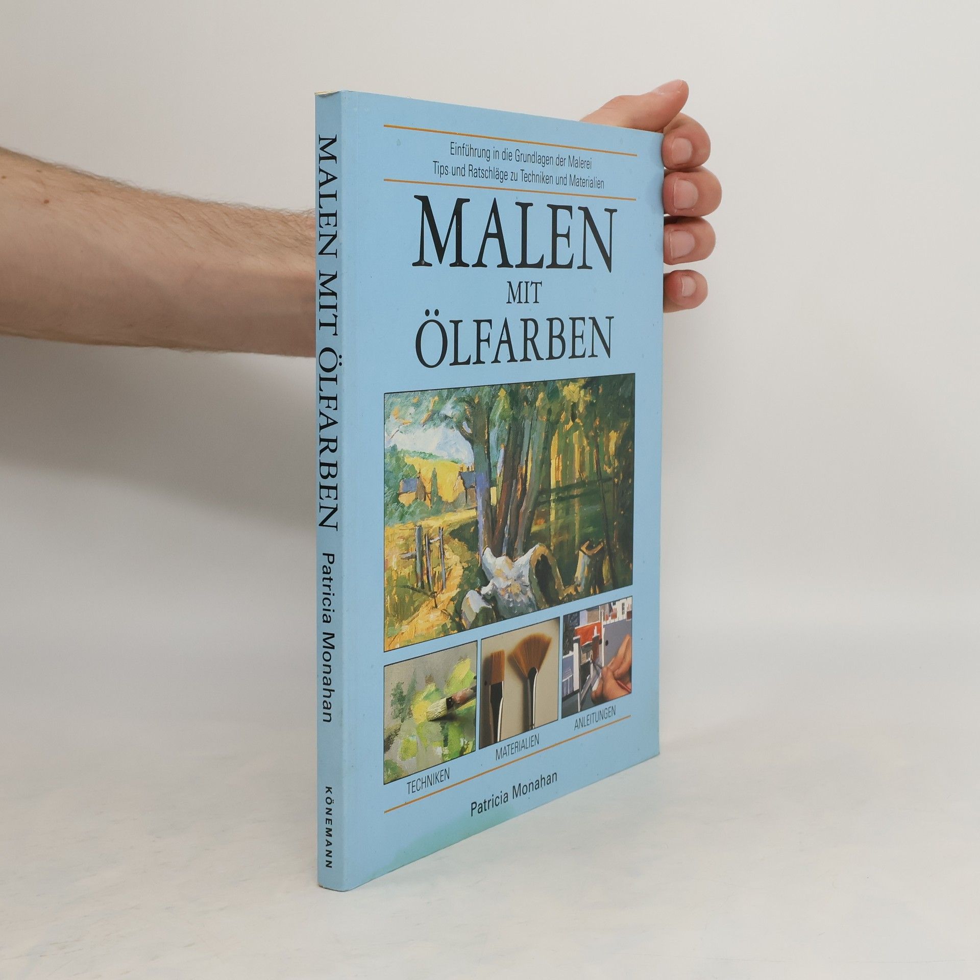 Patricia Monahan Malen mit Ōlfarben