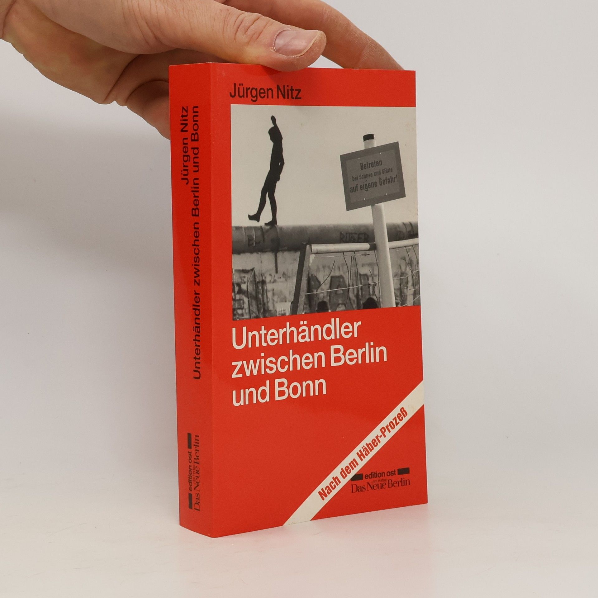 Jürgen Nitz Unterhändler zwischen Berlin und Bonn