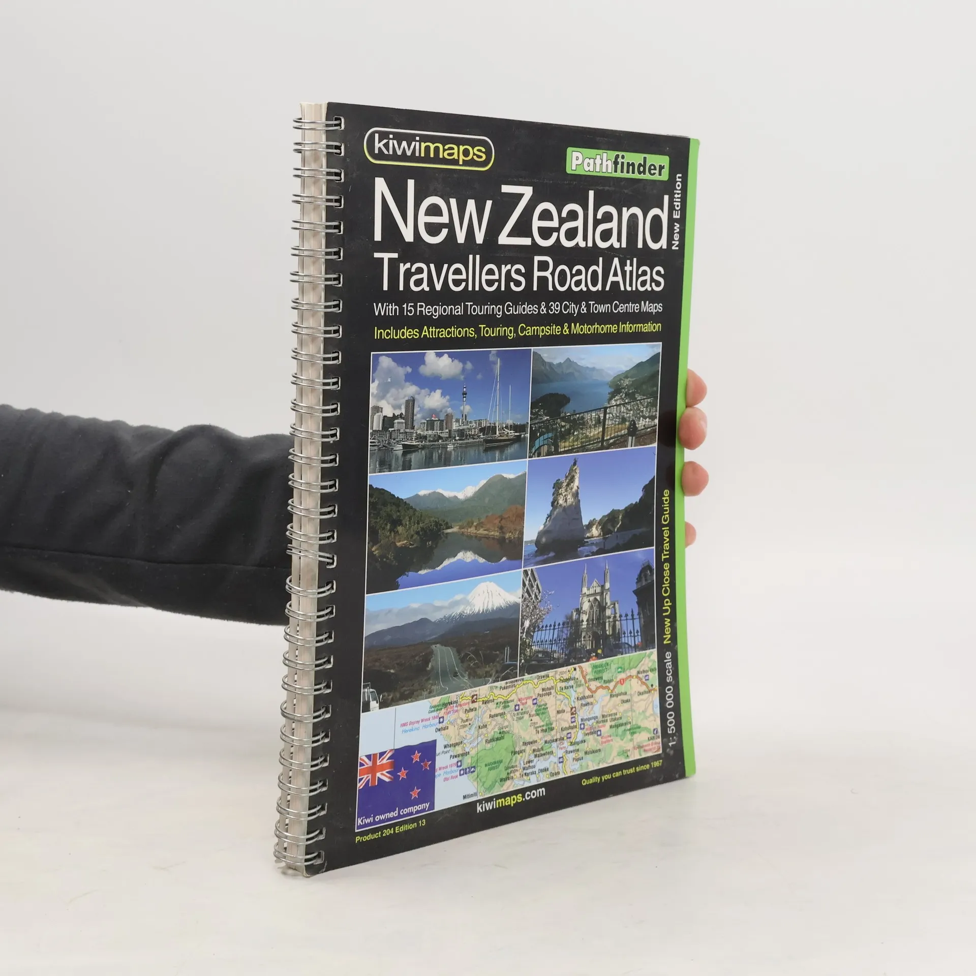New Zealand Travellers Road Atlas | Book | kolektiv | EN