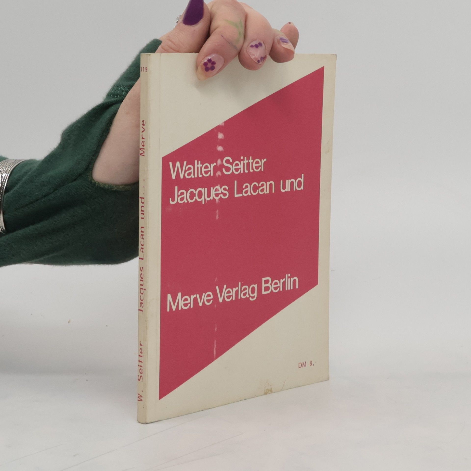 Walter Seitter Jacques Lacan und
