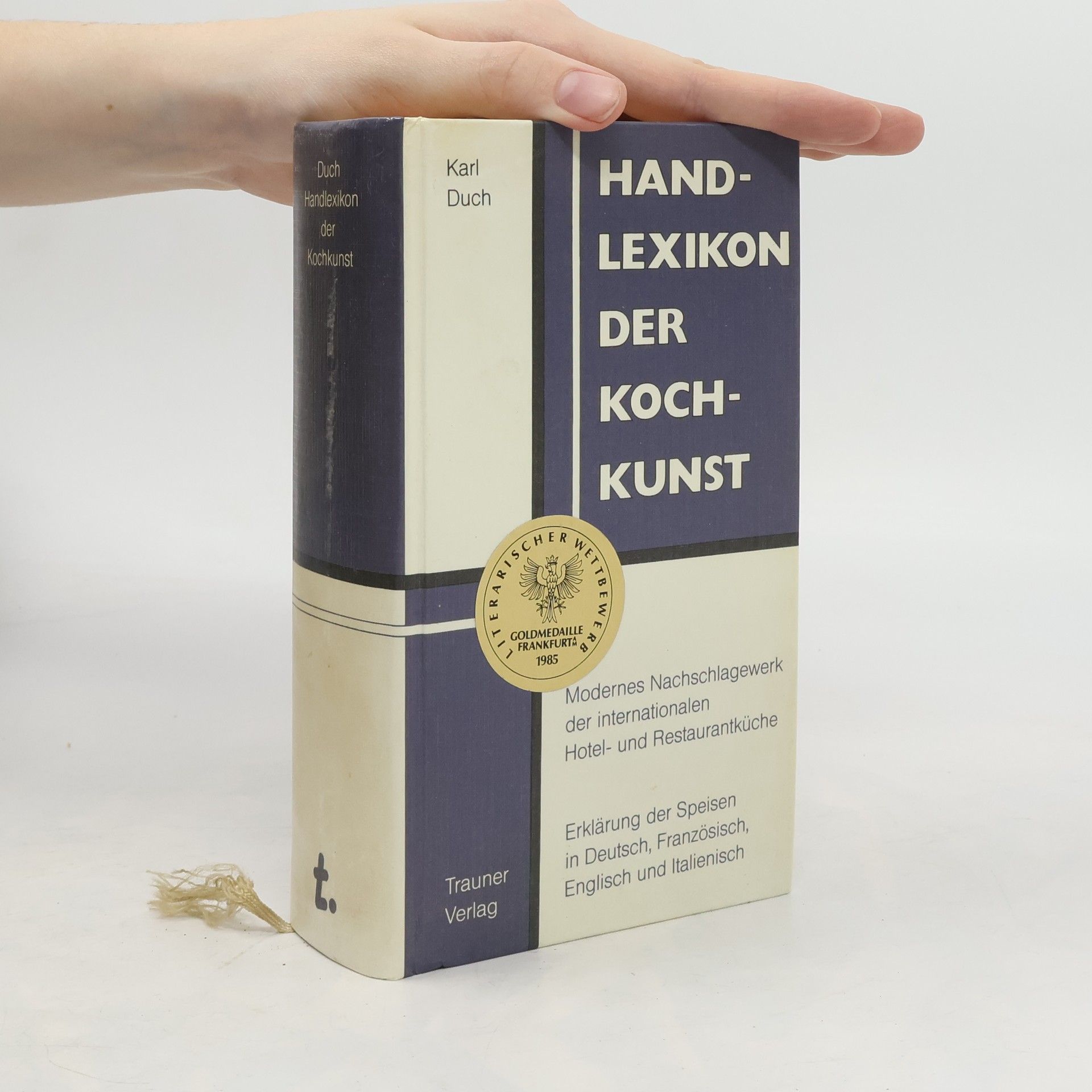 Karl Duch Handlexikon der Kochkunst